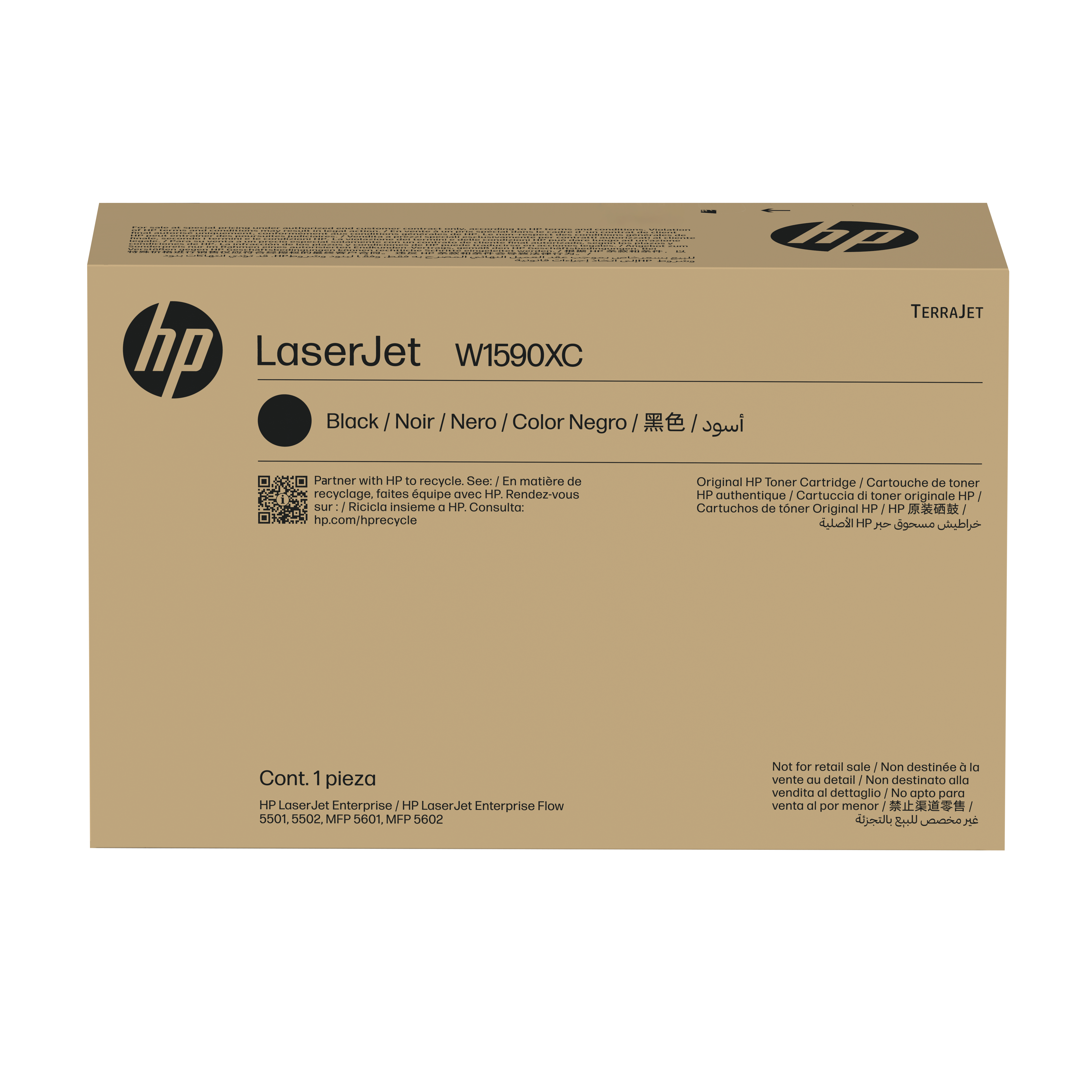 HP 159X (W1590X) schwarz Tonerkartusche