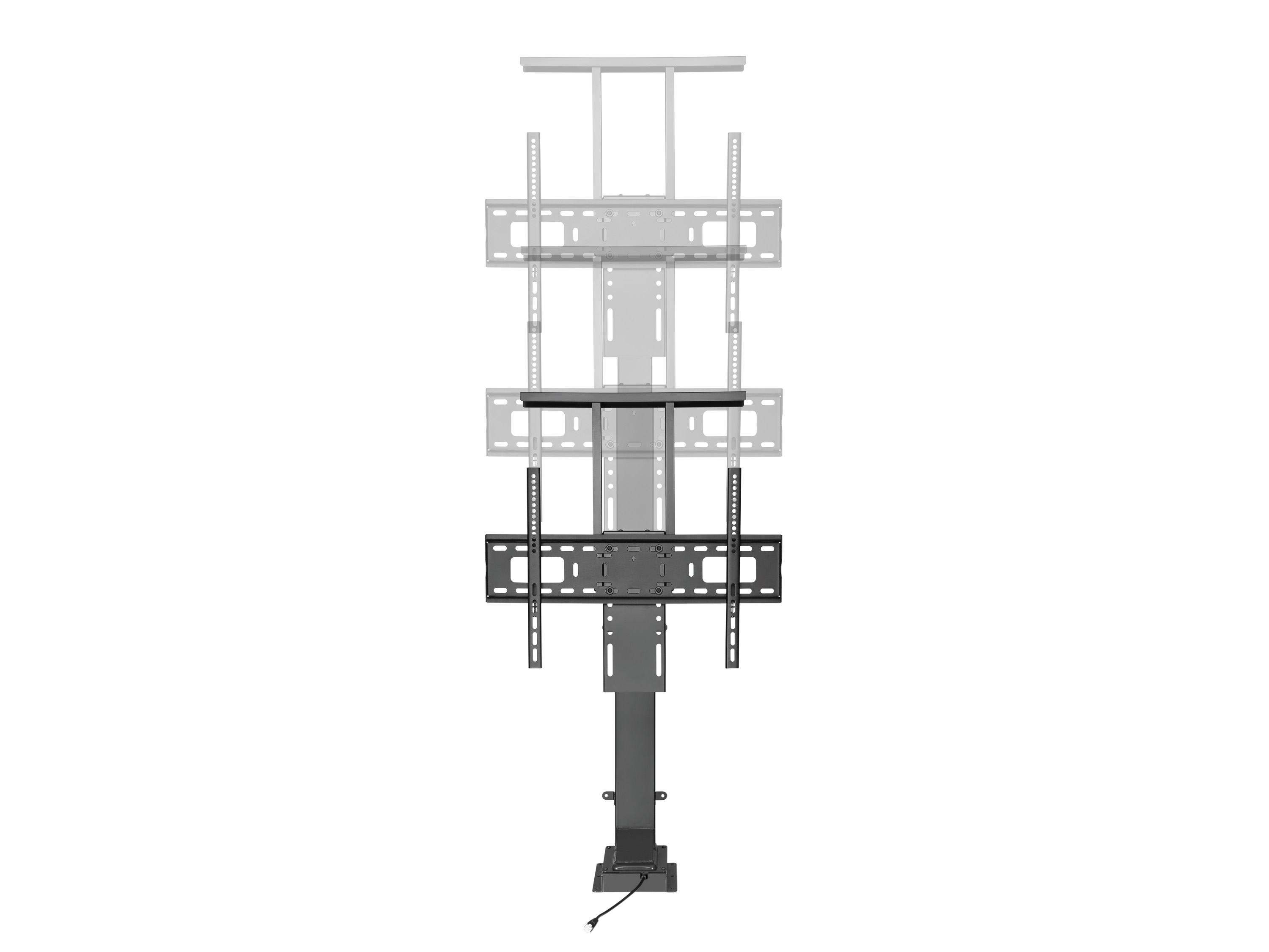 Equip Bodenstandhalter 37-65/1TFT 50kg elektr.Fernb. sw lite Retail