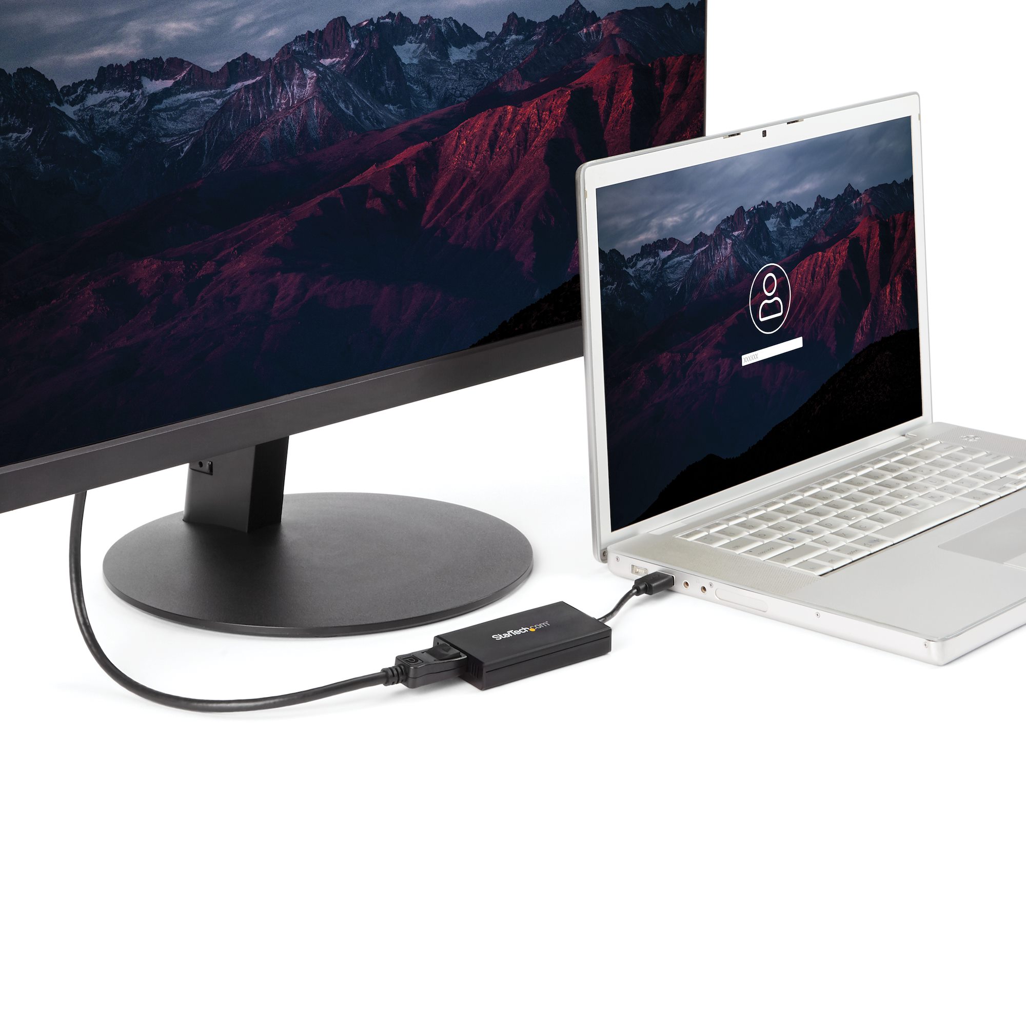 STARTECH.COM USB 3.0 auf Displayport Adapter - Externe Monitor Grafikkarte DisplayLink zertifiziert - Ultra HD 4k - Display Video