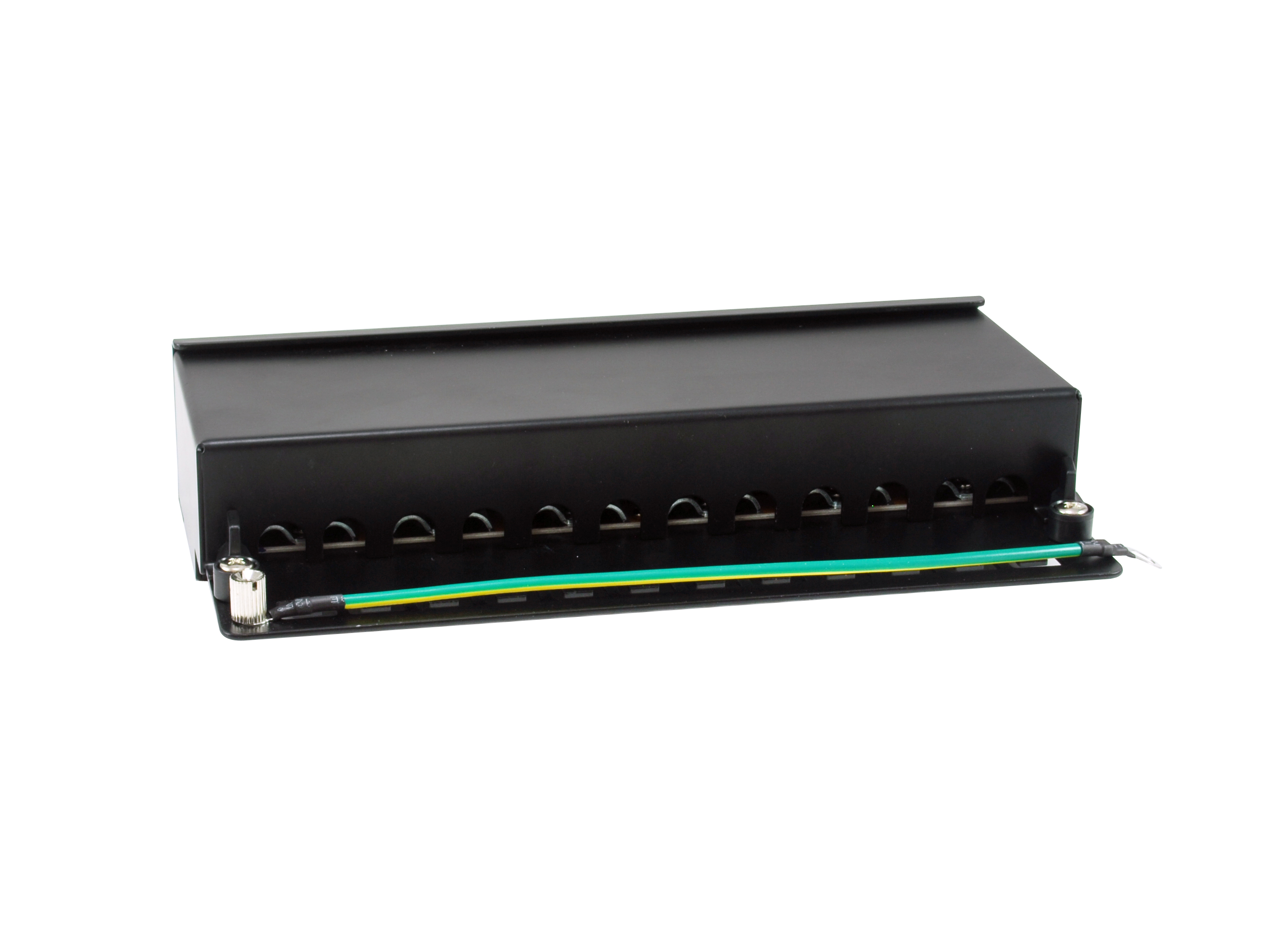 Equip Patchpanel 12xRJ45 Cat6a Desktop 500MHz RAL9005
