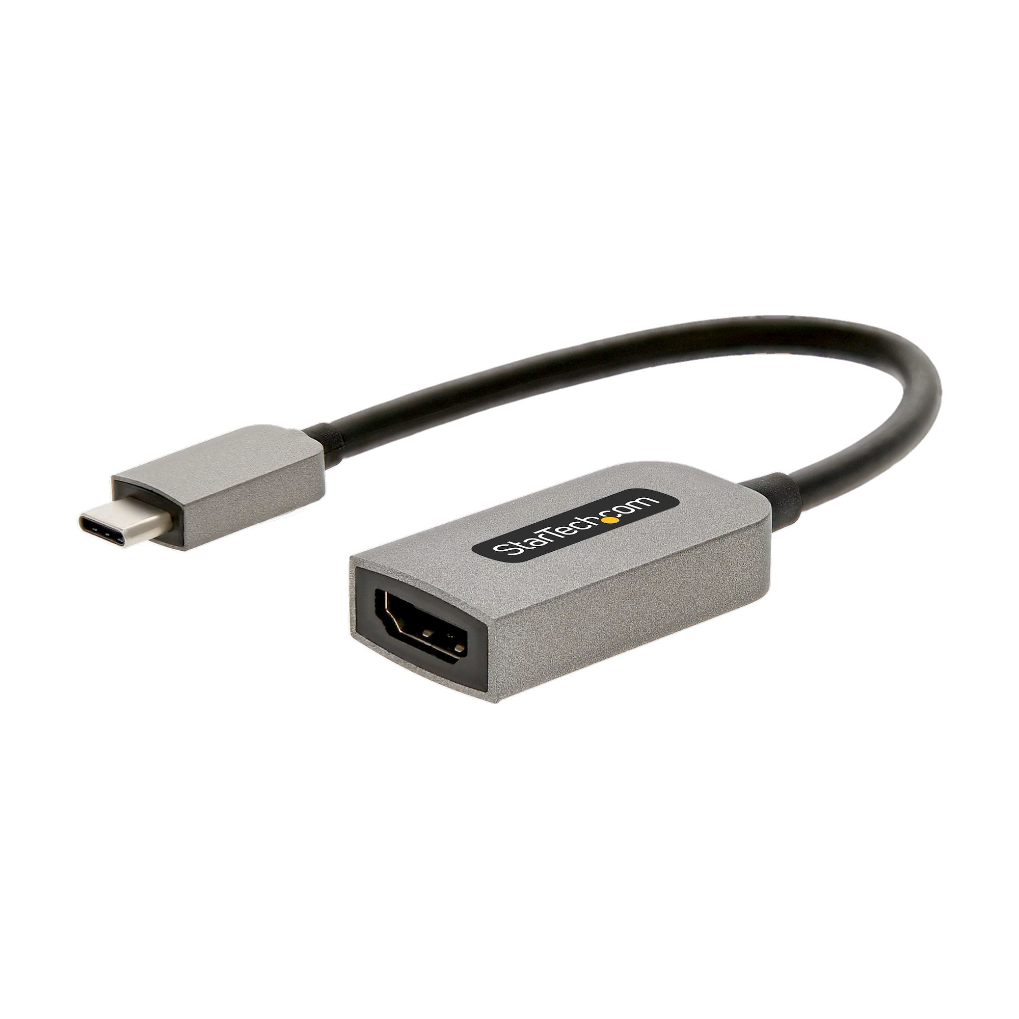 STARTECH.COM USB-C to HDMI Adapter 4K 60Hz HDR10 USB-C to HDMI 2.0b Adapter Dongle USB Type-C DP Alt Mod USB C to HDMI Converter
