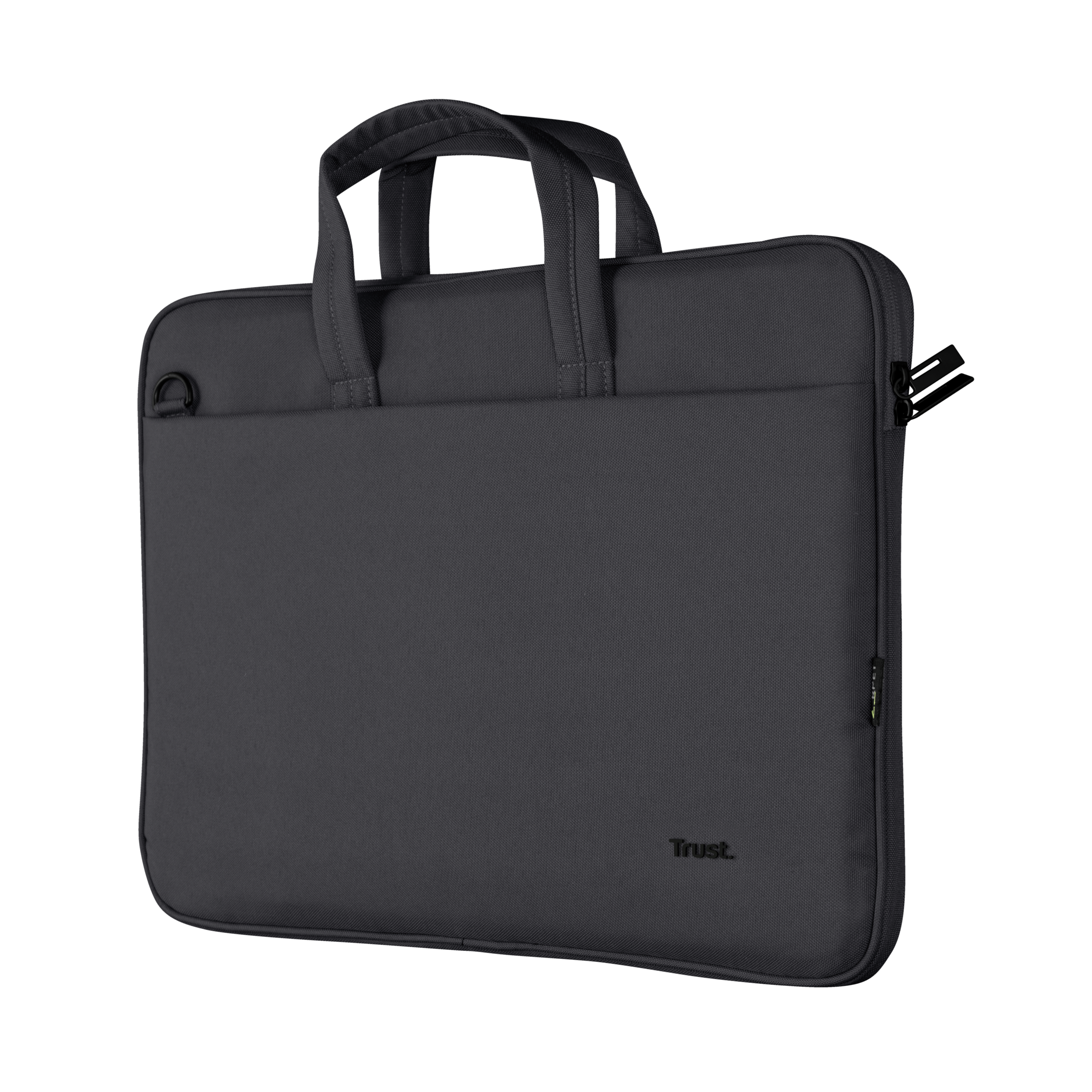 Trust Laptoptasche Bologna Slim Kunstfaser schwarz 24447 bis 40,6 cm (16 Zoll)