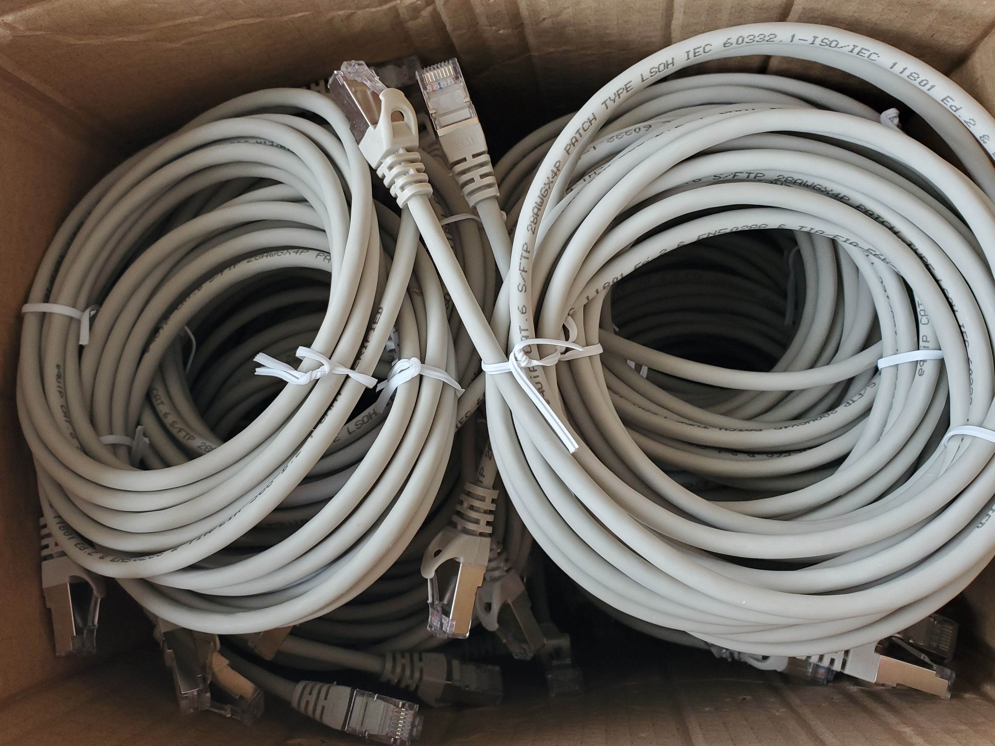 Equip Patchkabel Cat6 34x S/FTP 2xRJ45 2.00m grau LSZH