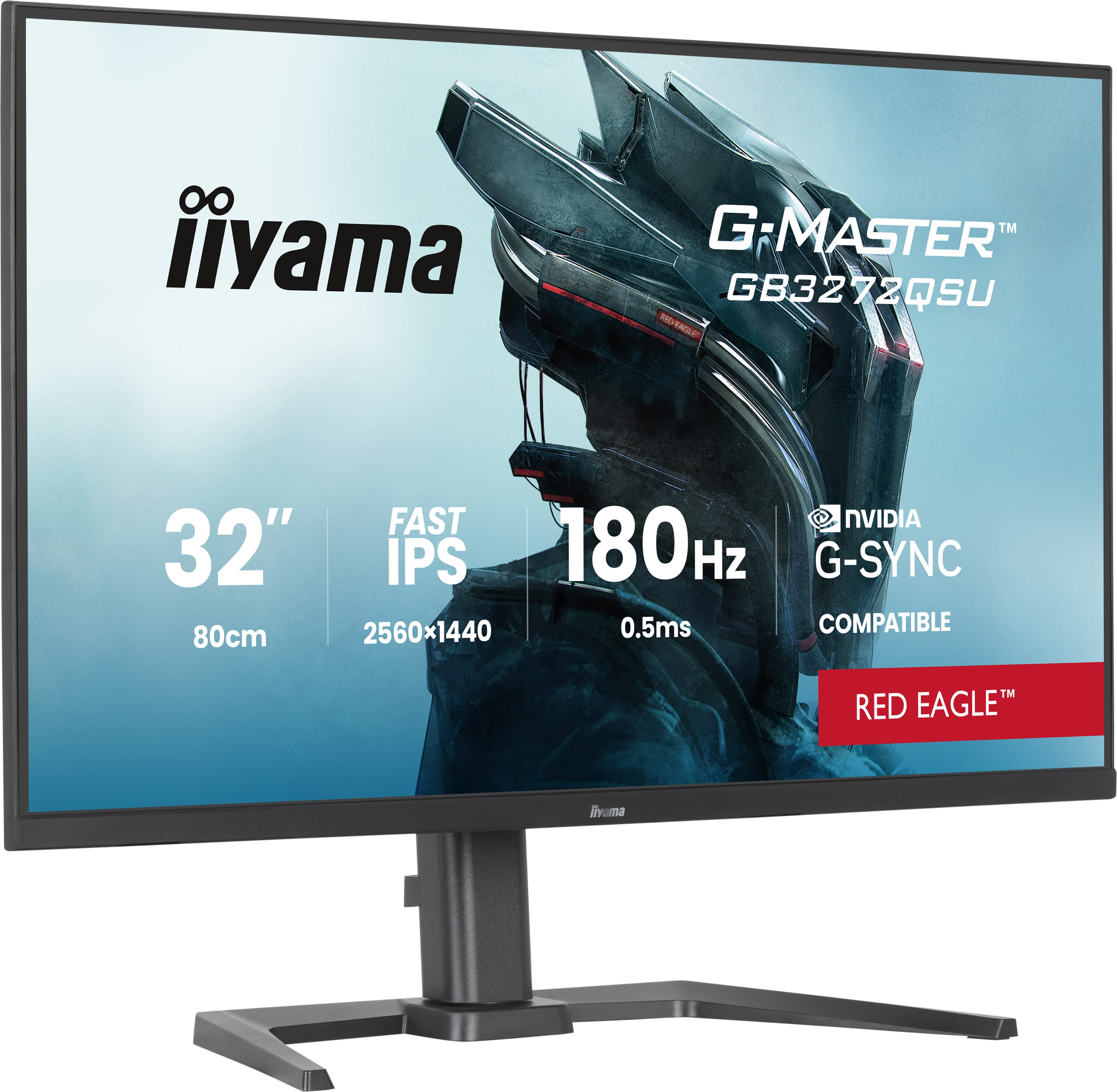 IIYAMA 80,0cm (32) GB3272QSU-B1 16:9 2xHDMI+DP+2xUSB-C
