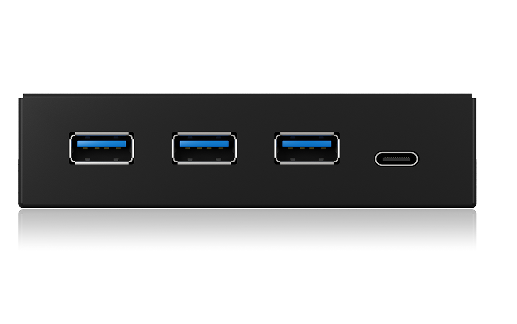 IB-HUB1418-i3, Frontpanel
