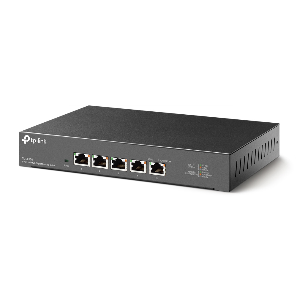 5-PORT 10G MULTI-GIGABIT SWITCH 5 10G RJ45 PORTS