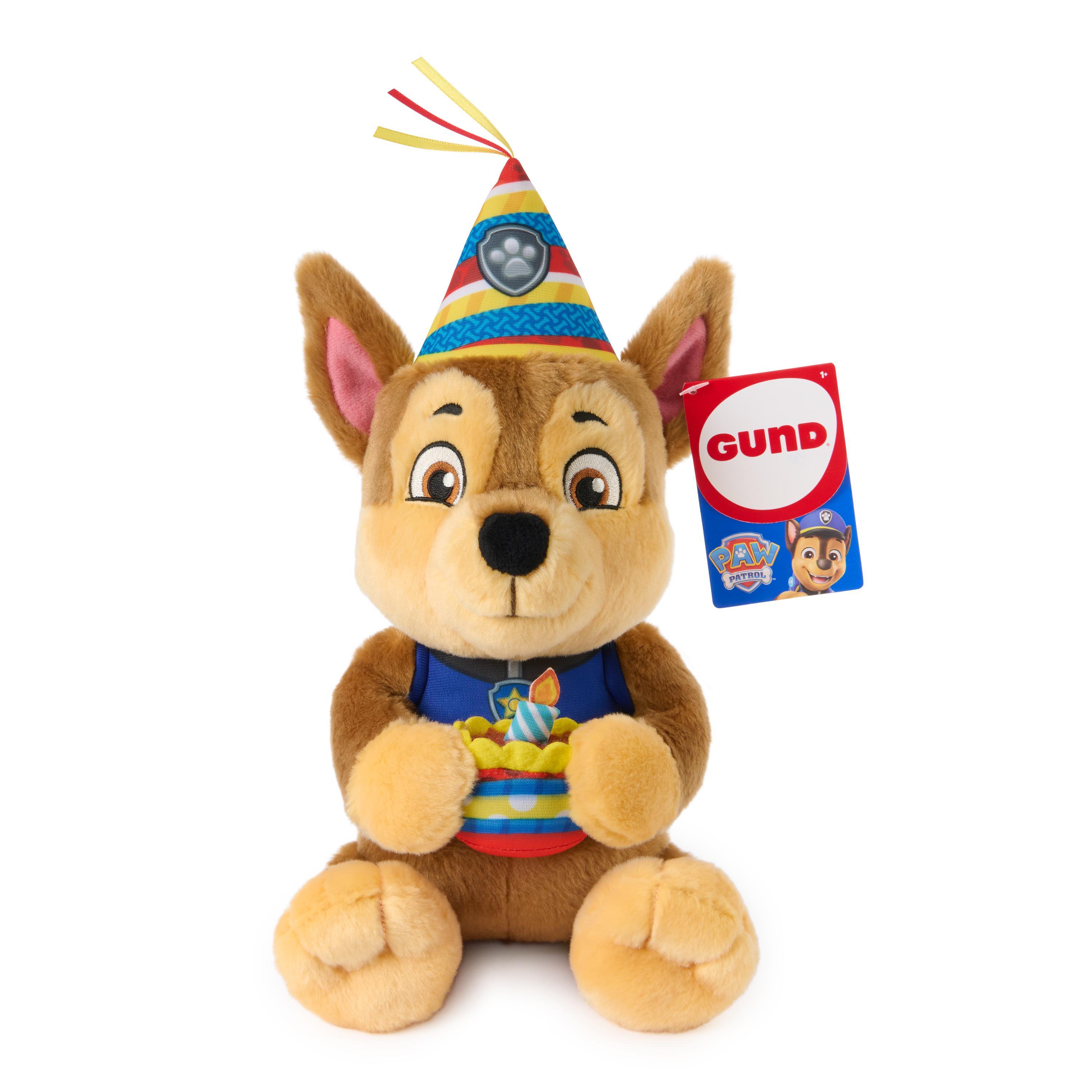 GUND - PAW Patrol Chase Gerburtstagsplüsch, Kuscheltier