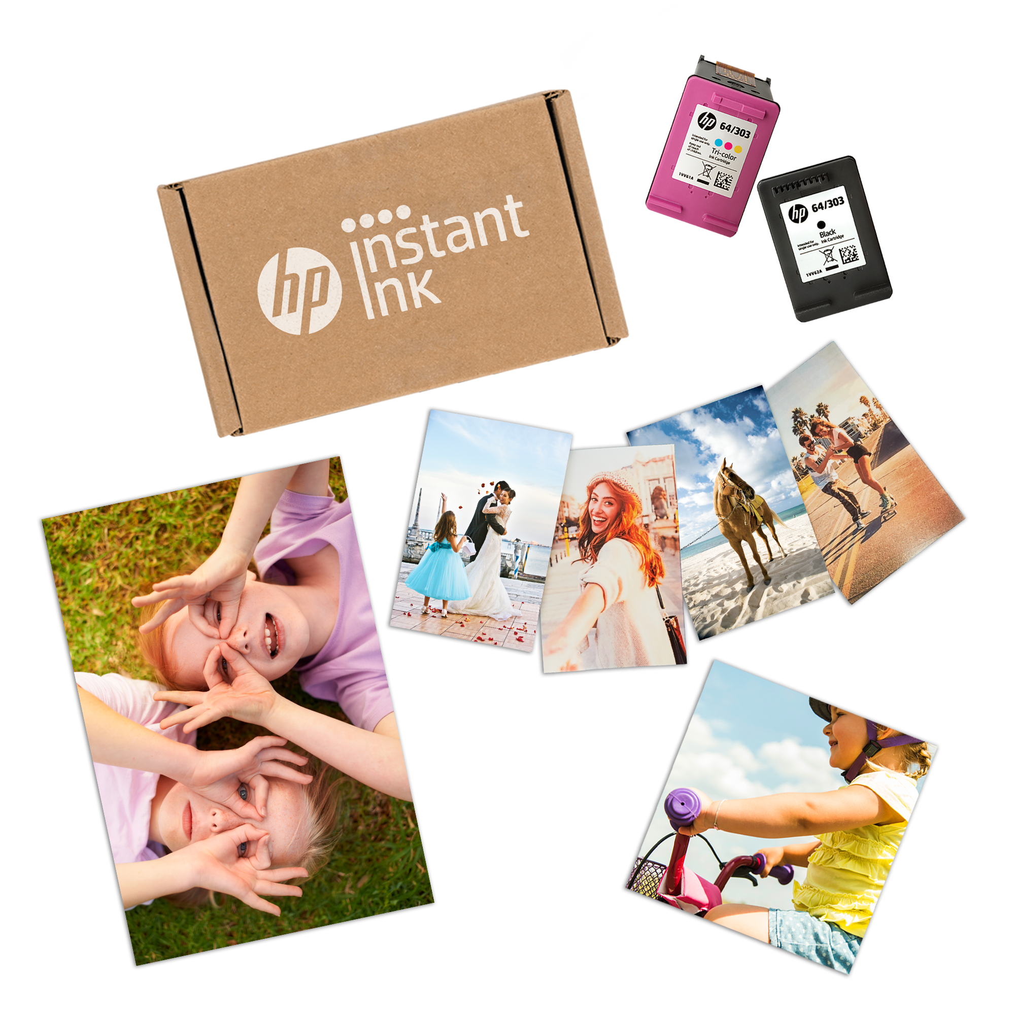 HP original Q8692A Advanced glossy photo paper Ink cartridge 250g/m2 100x150mm 100 sheets 1-pack borderless