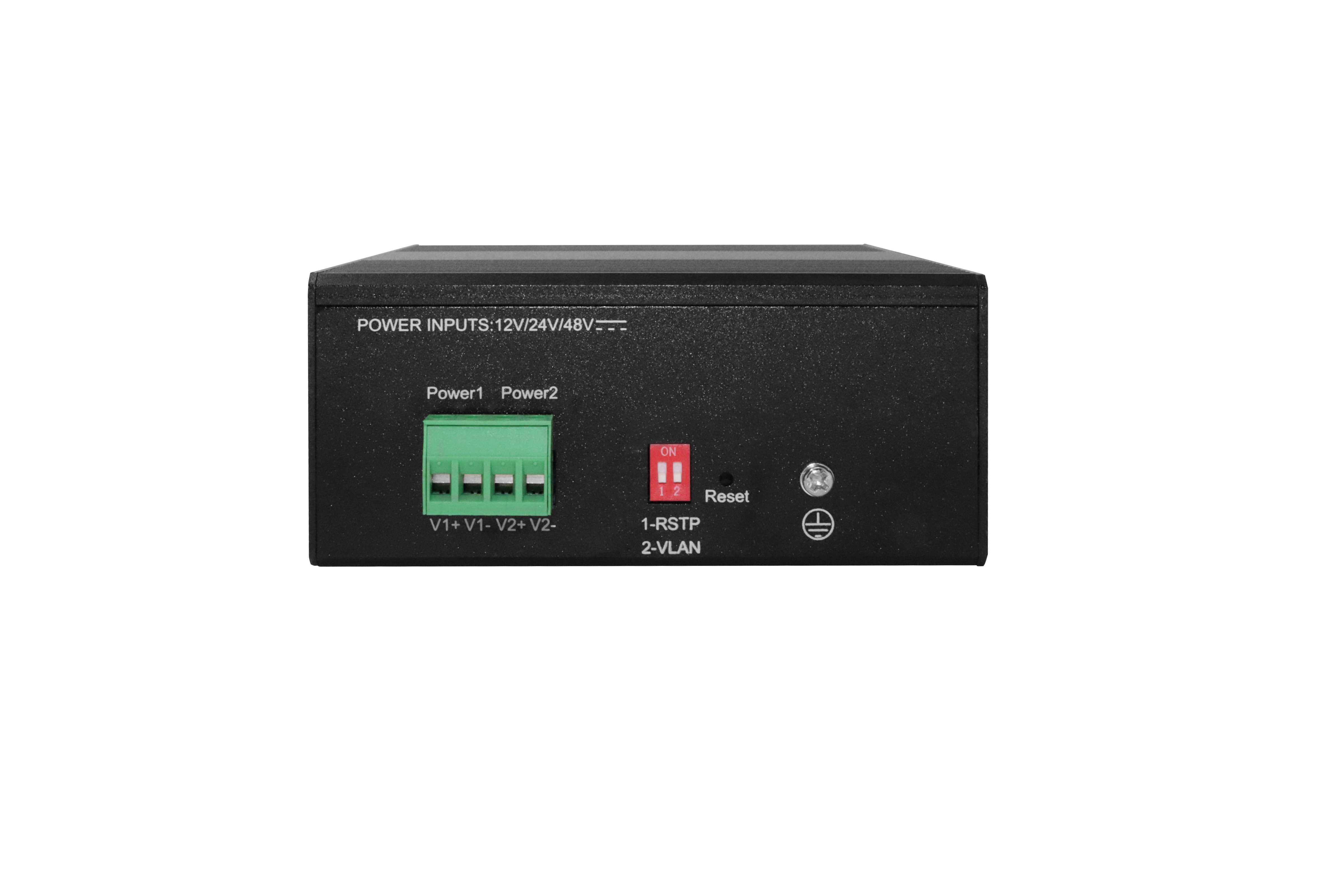 LevelOne Industr.PoE+Switch 8xGE PoE/2xSFP 110W Hilbert SL