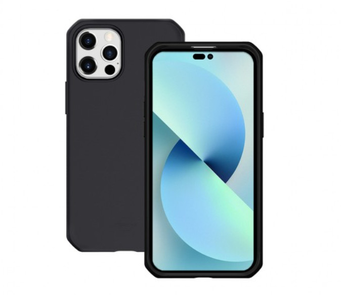 Mobilis SPECTRUM Case solid bl. mat-iPhone14 ProMax-Soft bag