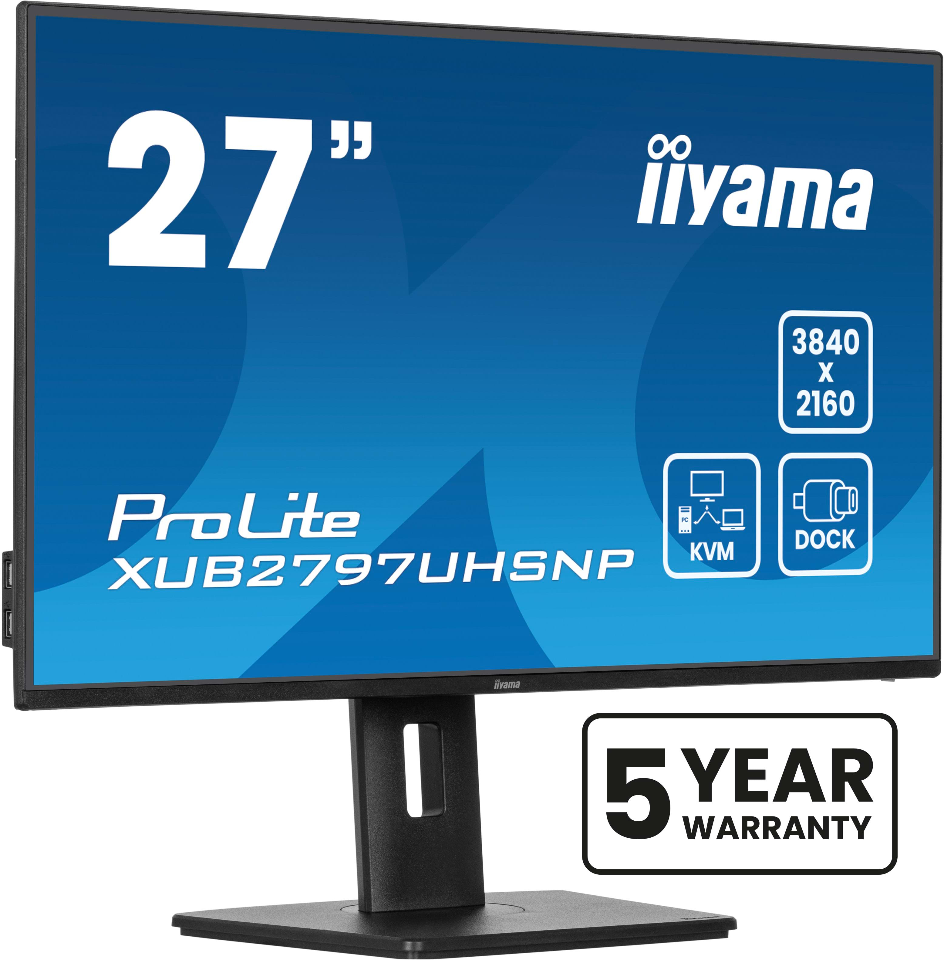 IIYAMA 68.5cm (27) XUB2797UHSNP-B1 16:9 HDMI+DP+USB-C Lif
