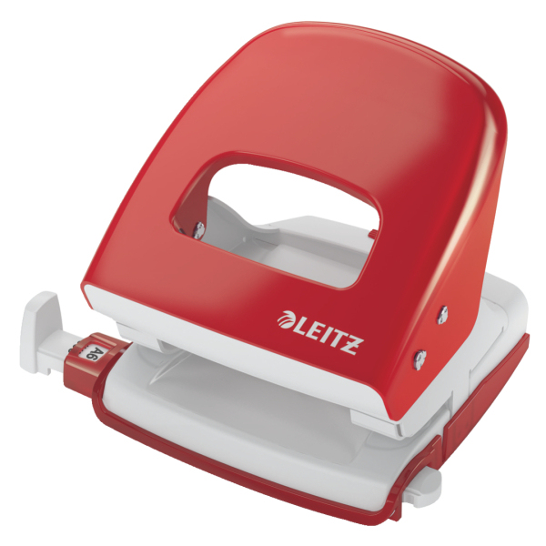 LEITZ Locher NeXXt 5008 rot, 1 St.