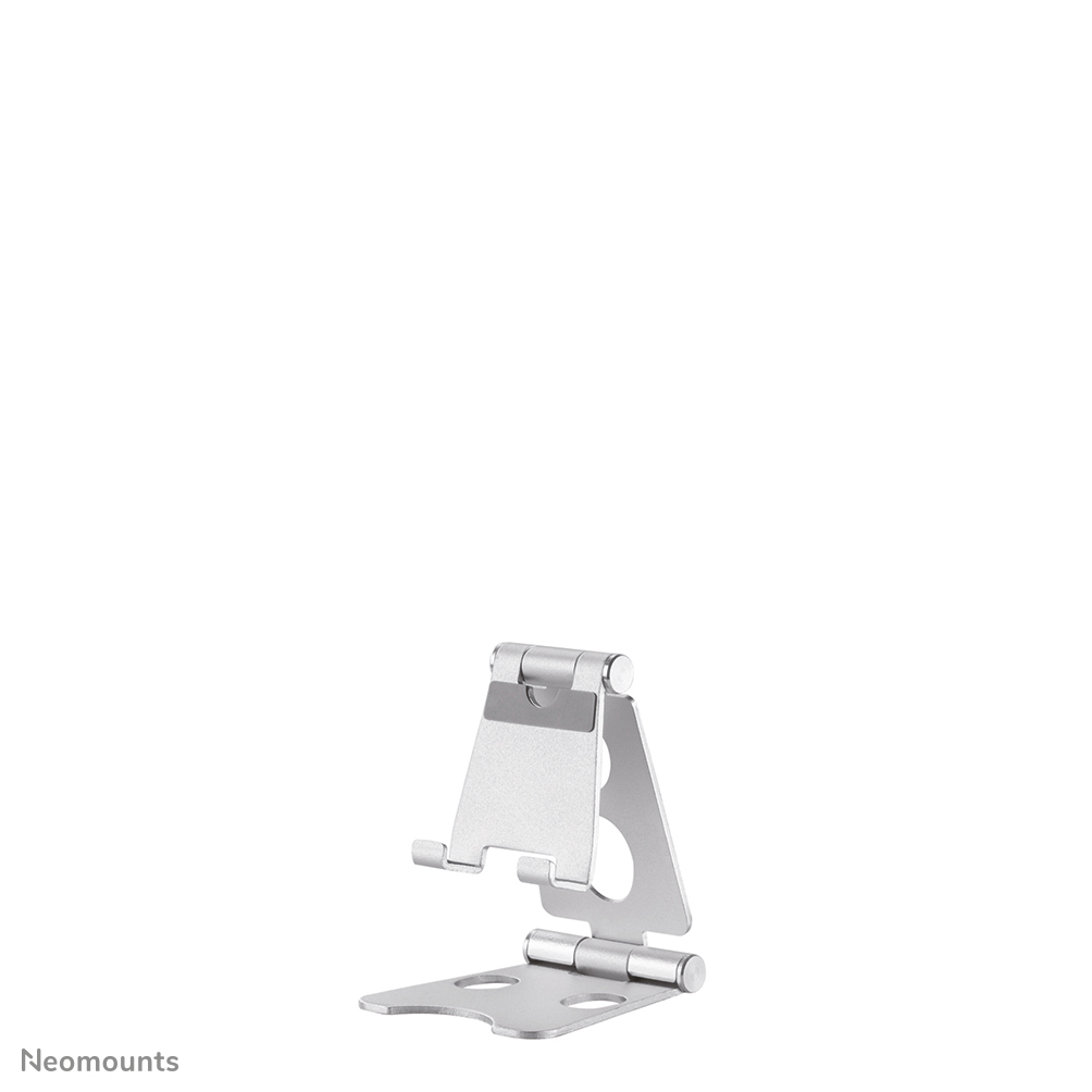 Neomounts Smartphone-Ständer bis 6,5 faltb. sil.