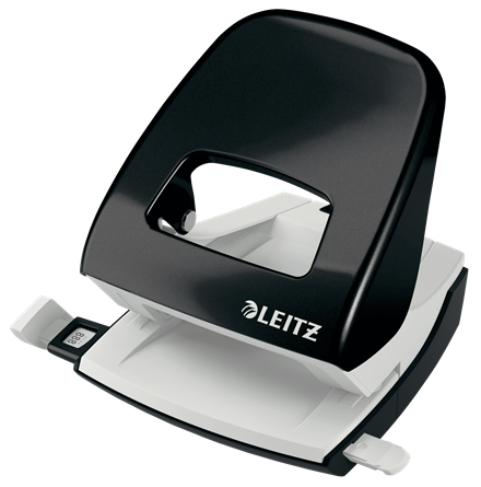 LEITZ Locher NeXXt 5008 WOW schwarz-metallic, 1 St.