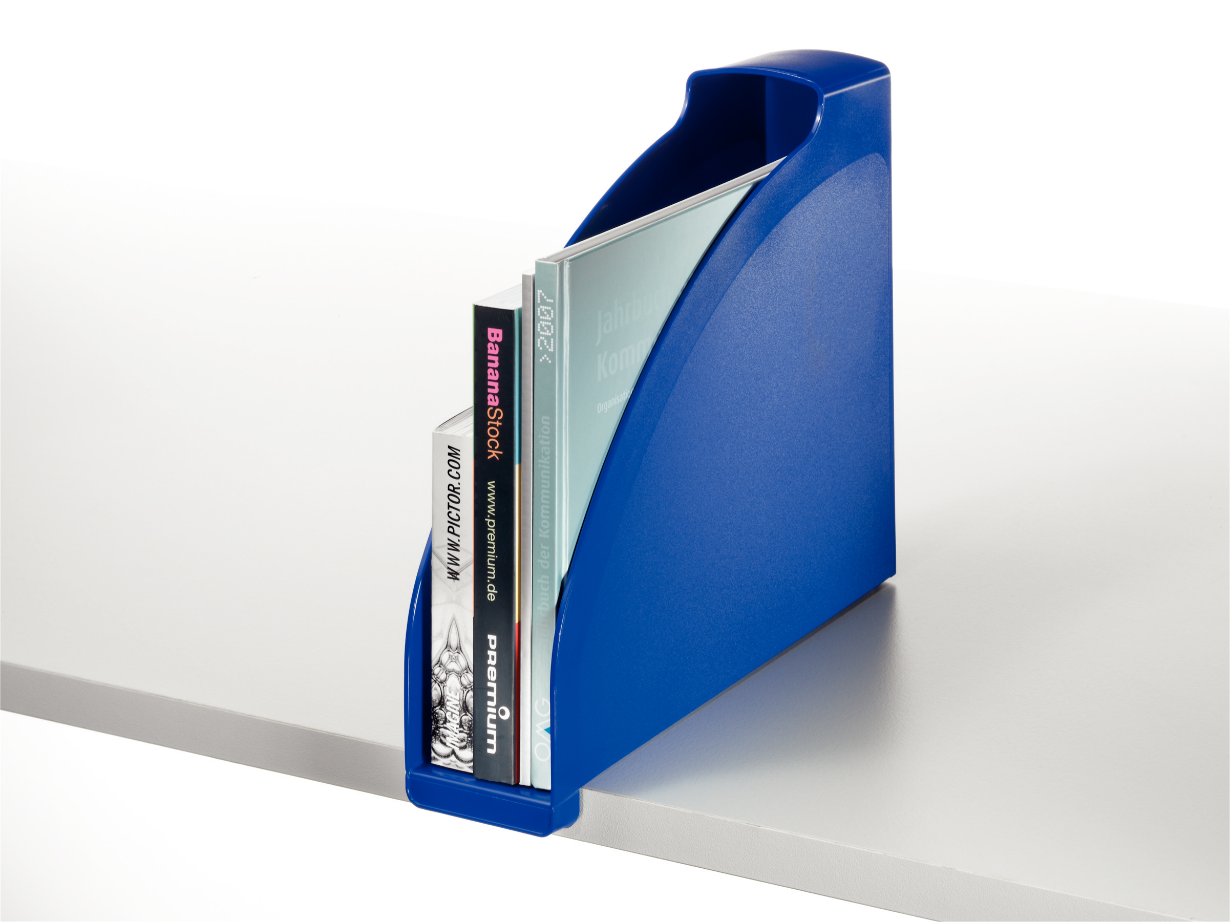LEITZ Stehsammler A4 Plus 24760035 blau Kunststoff, DIN A4, 1 St.