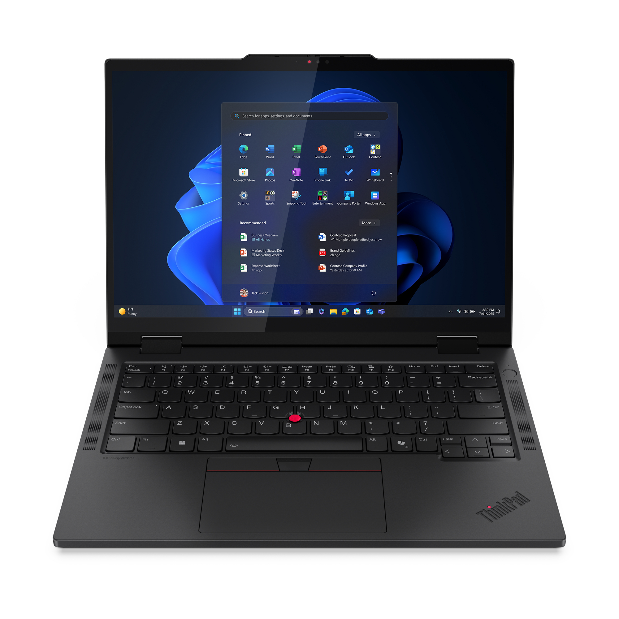 LENOVO ThinkPad T14s 2-in-1 G1 Intel Core Ultra 5 225U 35,56cm 14Zoll WUXGA 16GB 512GB SSD UMA W11P Ready 4G AI PC Black TopSeller