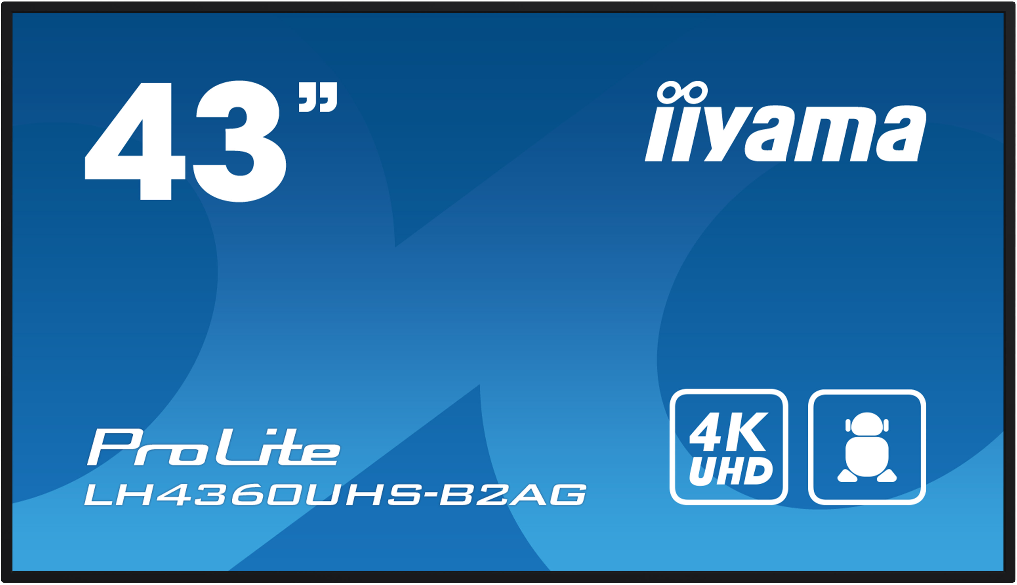 IIYAMA 108.0cm(42.5) LH4360UHS-B2AG 16:9 3xHDMI+2xUSB VA