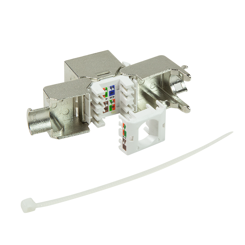 Logilink Keystone Buchse STP AWG22-26 14,8mm, Cat.6A