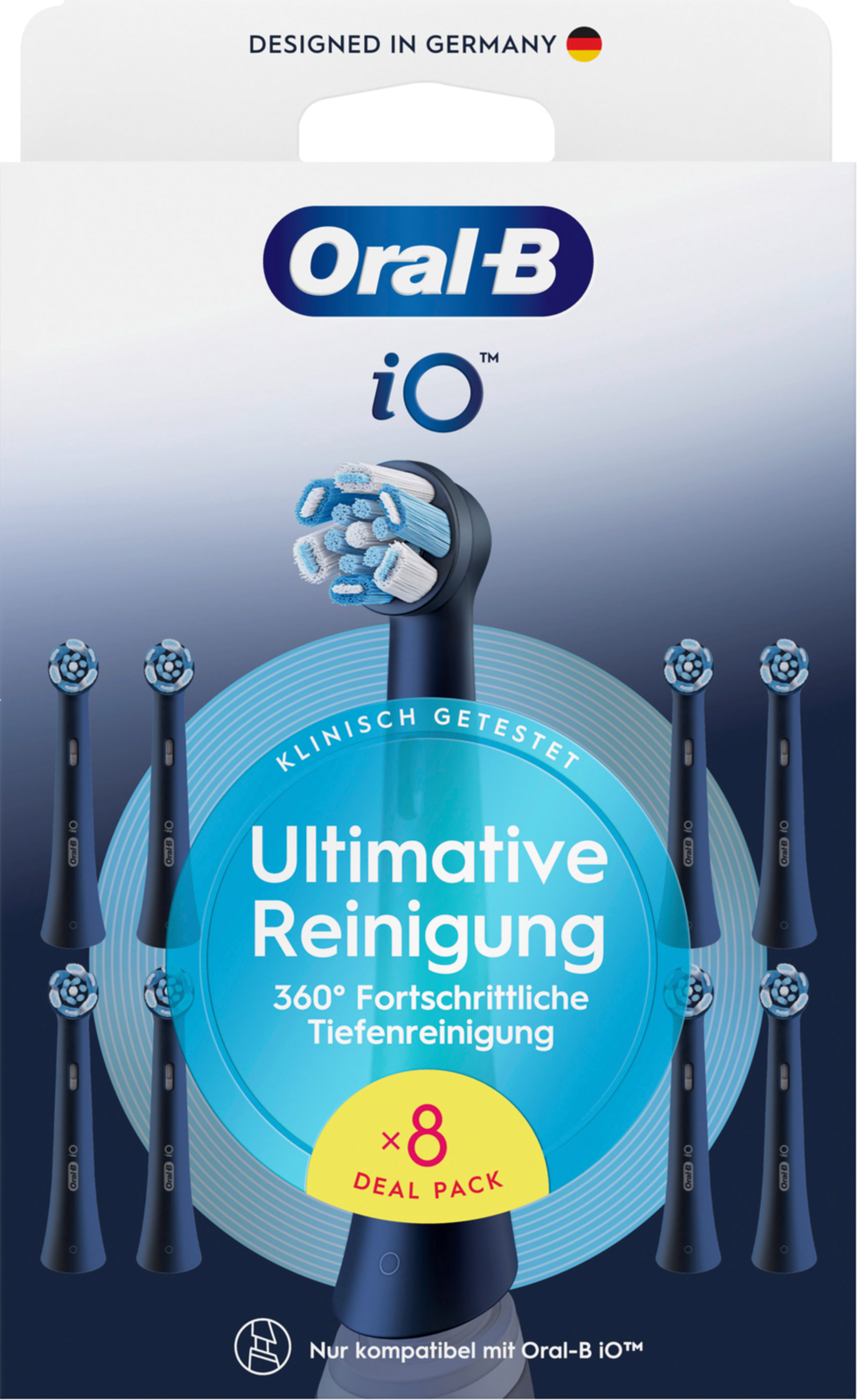 Oral-B iO Ultimative Reinigung 8er, Aufsteckbürste