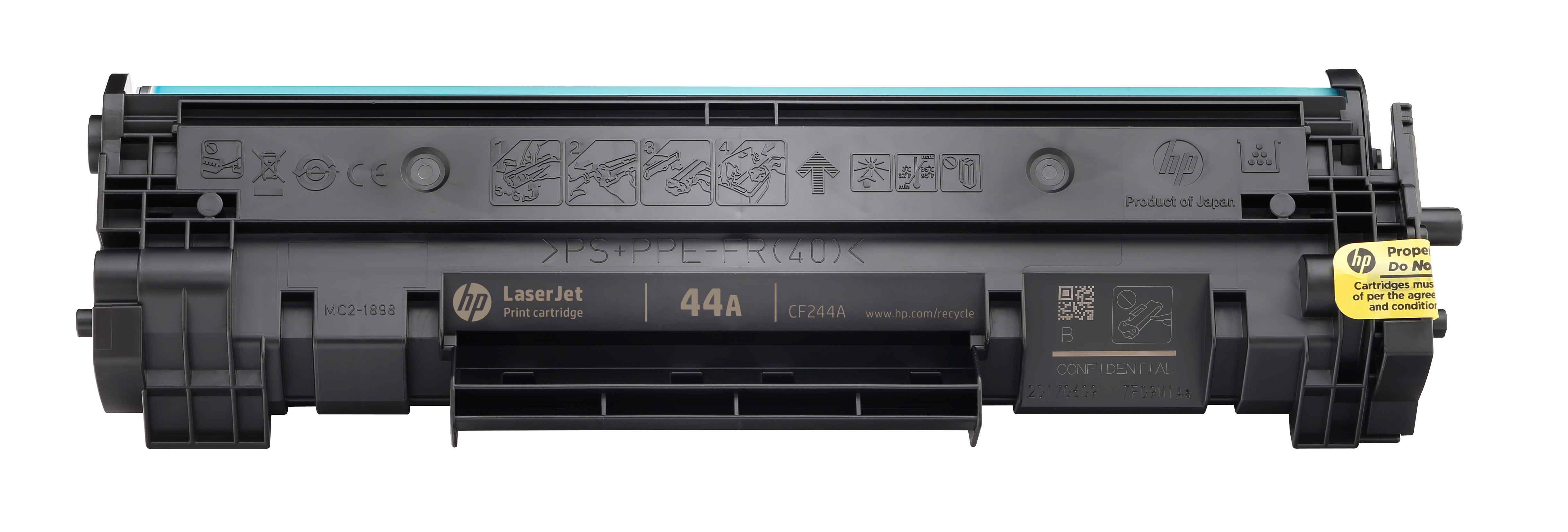 HP 44A Schwarz LaserJet Tonerpatrone