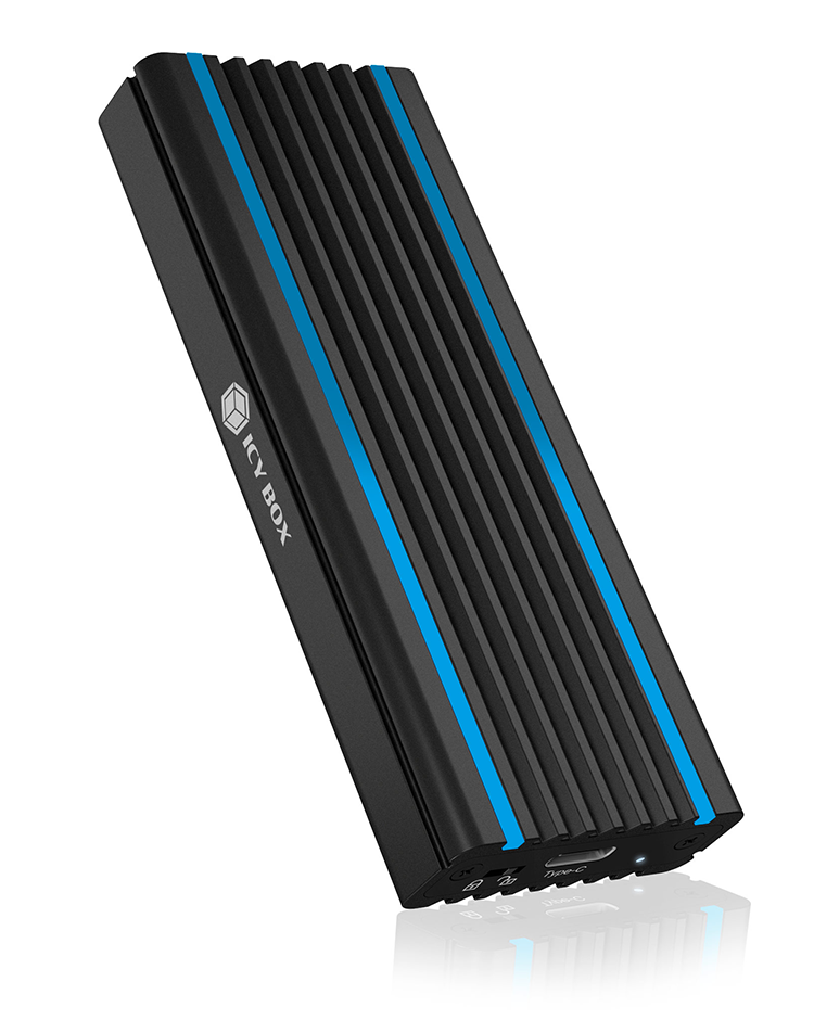 IcyBox Externes Type-C Gehäuse für M.2 NVMe SSD extern retail
