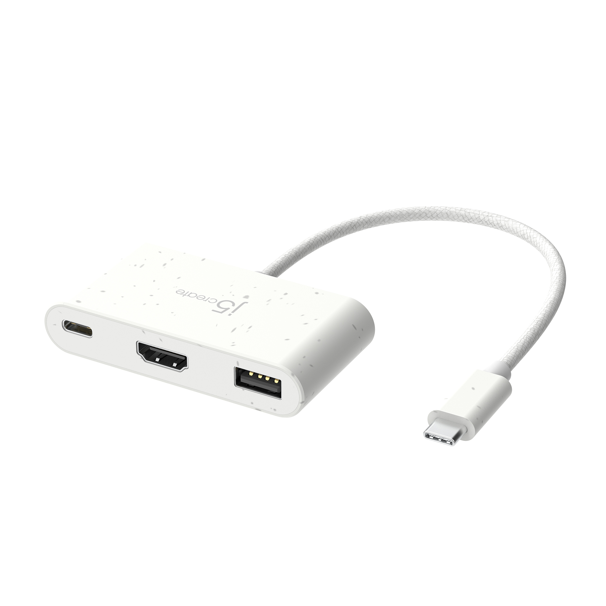 ECO-FRIENDLY USB-C TO HDMI USB TYPE-A WITH POWER DELIVERY