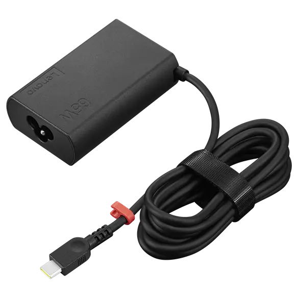 LENOVO USB-C power adapter AC 100-240 V 65Watt black
