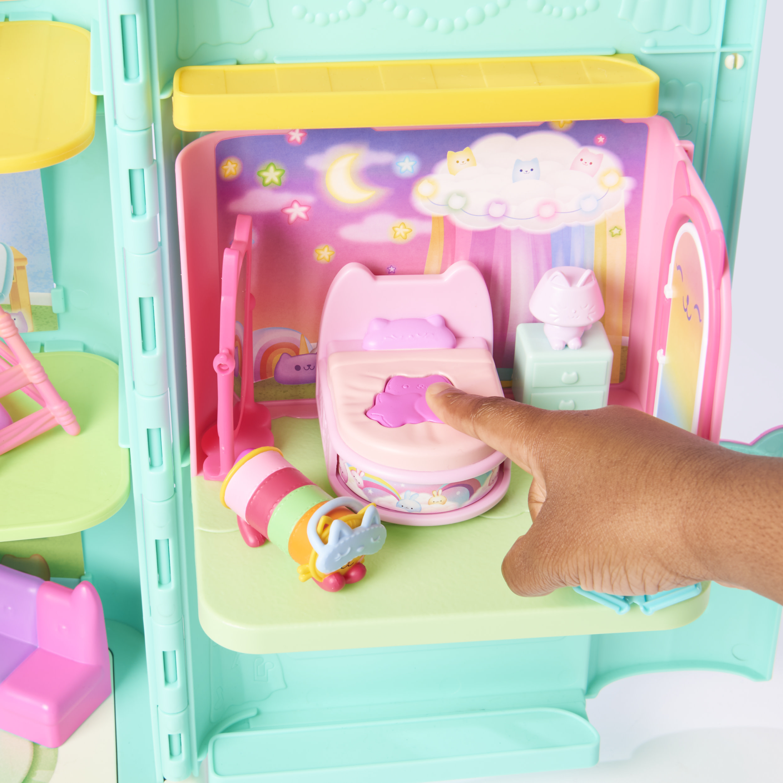 Gabby''s Dollhouse Deluxe Room Schlafzimmer , Spielfigur