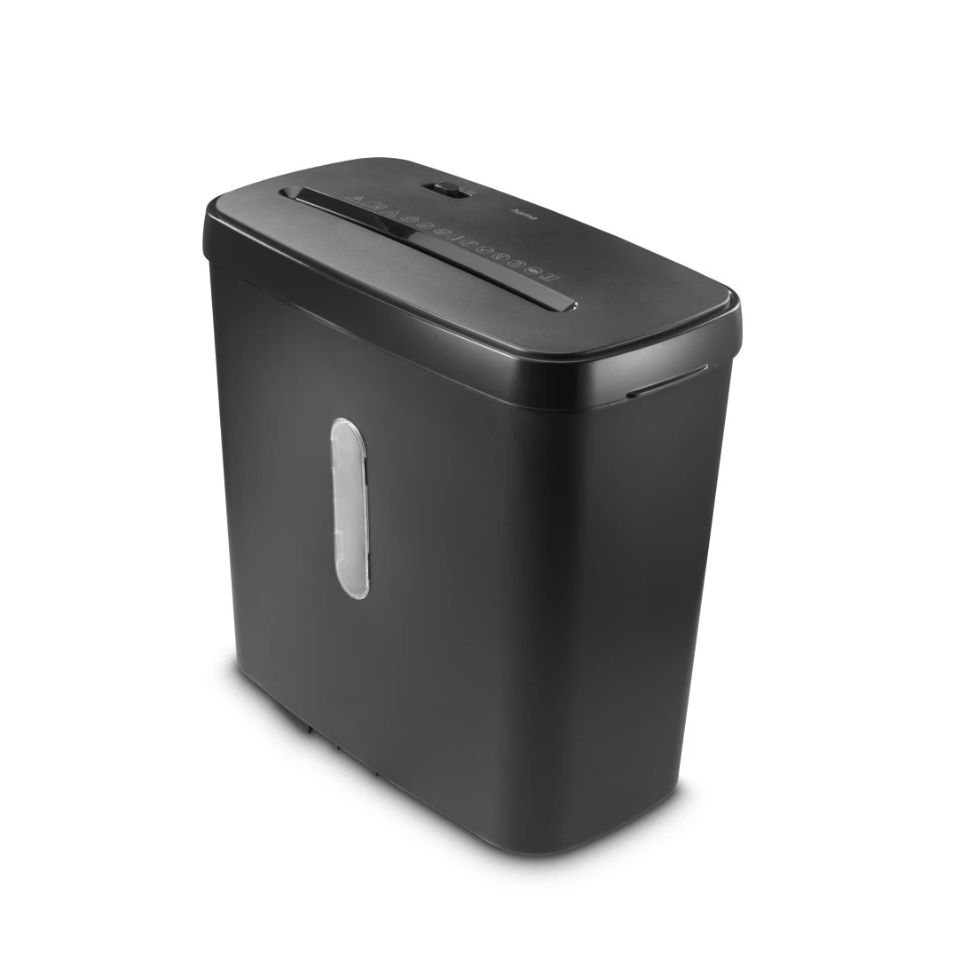 hama Safe X50 Aktenvernichter mit Partikelschnitt P-4, 4 x 39 mm, bis 5 Blatt, schwarz
