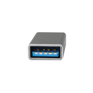 Logilink USB 3.2 Gen1 Type-C Adapter, C/M zu USB-A/F, silber