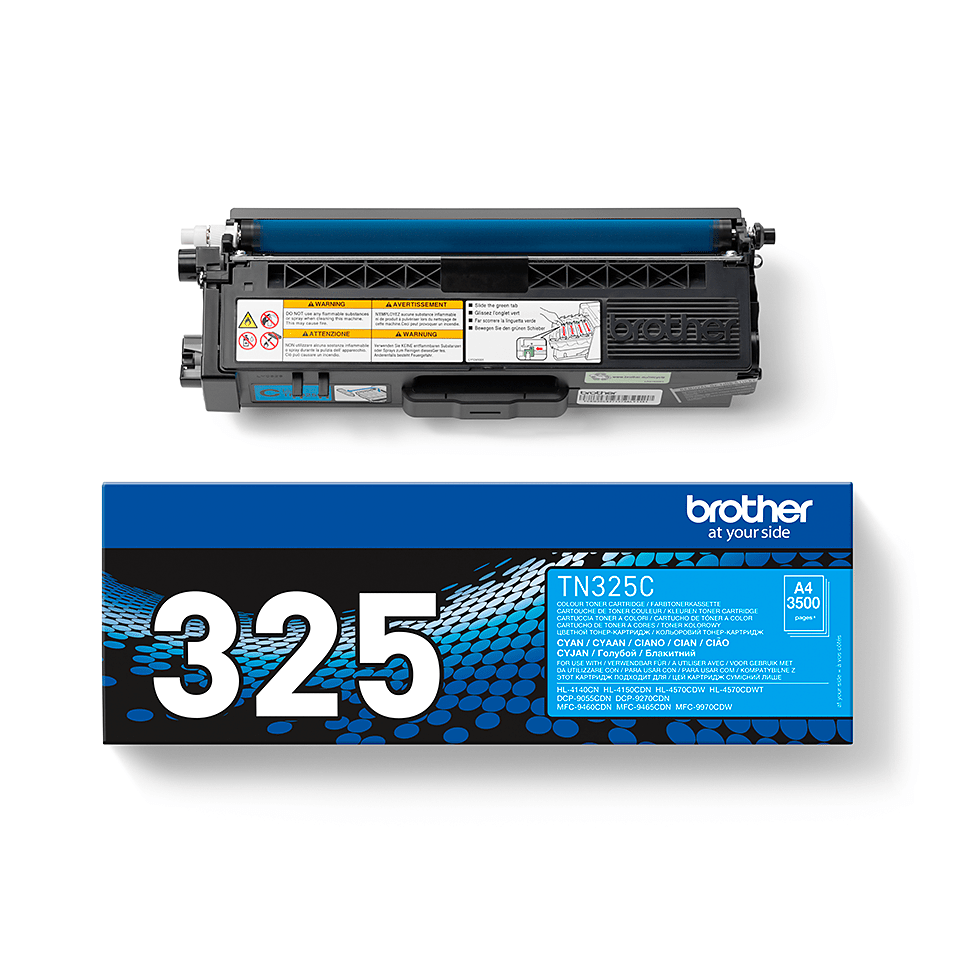 TN-325C TONER CARTRIDGE CYAN F/ HL-4150CDN 4570CDW -4570CDWT