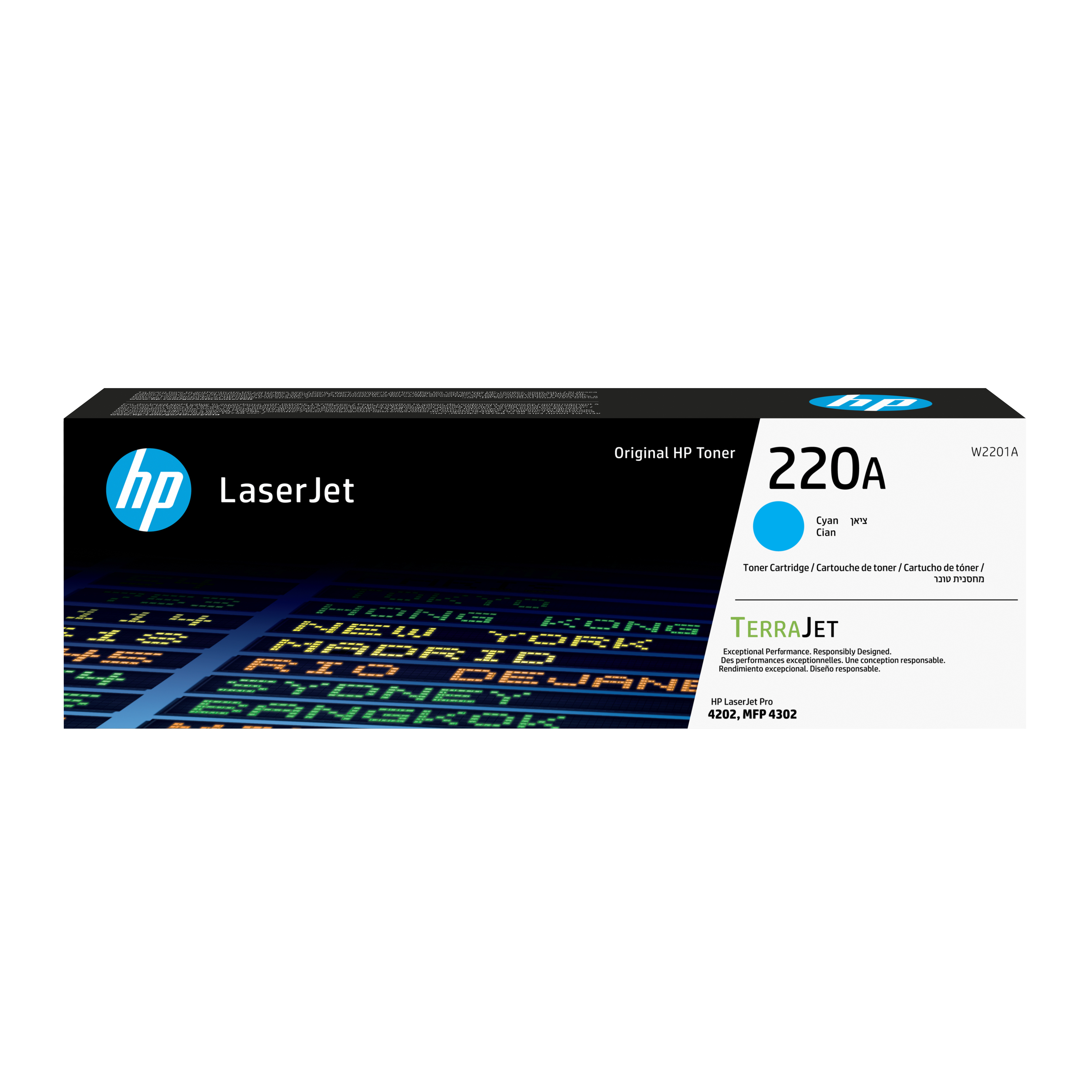 HP 220A Cyan LaserJet Tonerpatrone