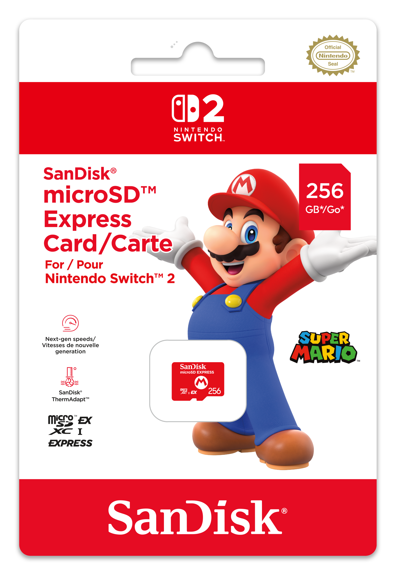 Nintendo Switch 2 microSD Express Card 256 GB, Speicherkarte