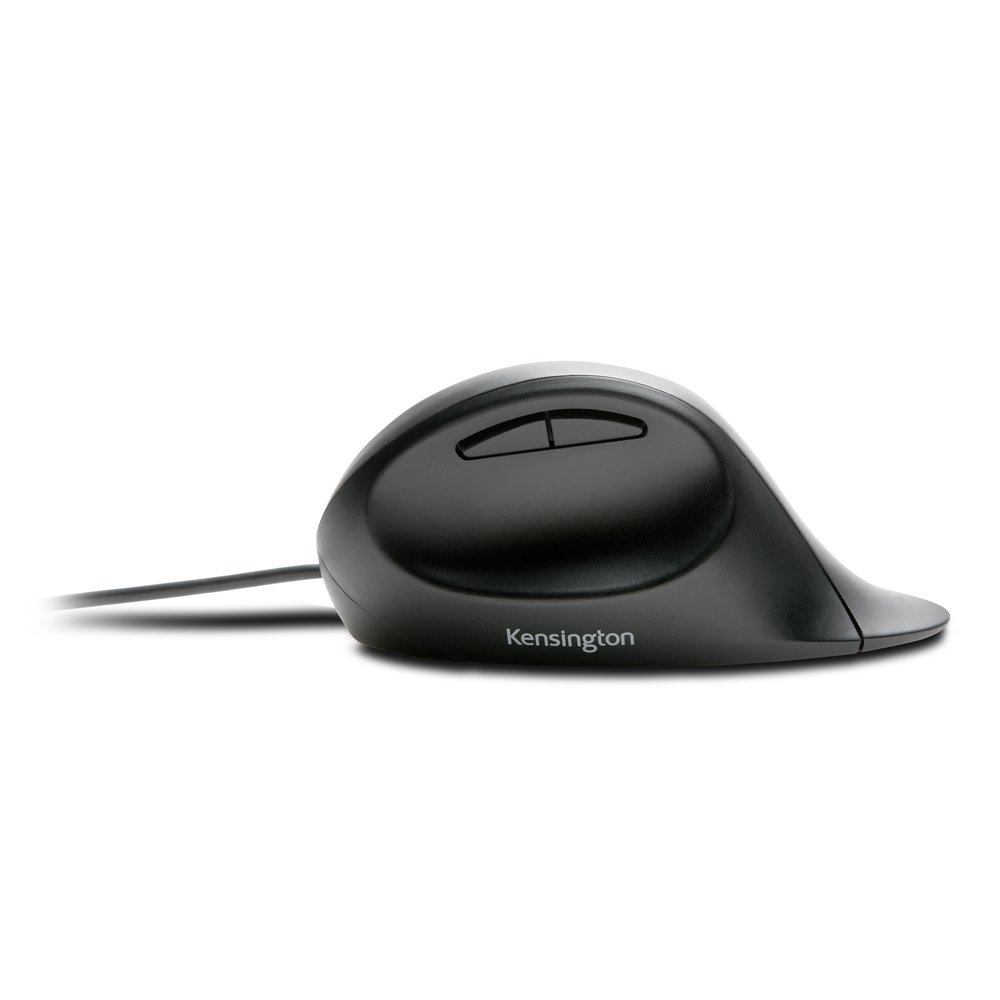 Kensington Pro Fit® Ergo Maus ergonomisch kabelgebunden schwarz