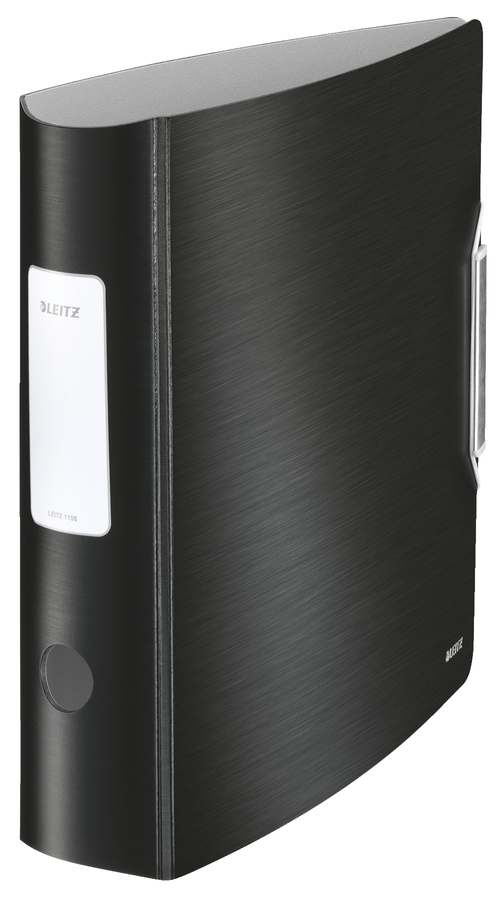 LEITZ Active Style 1108 Ordner satin schwarz Kunststoff 8,2 cm DIN A4, 1 St.