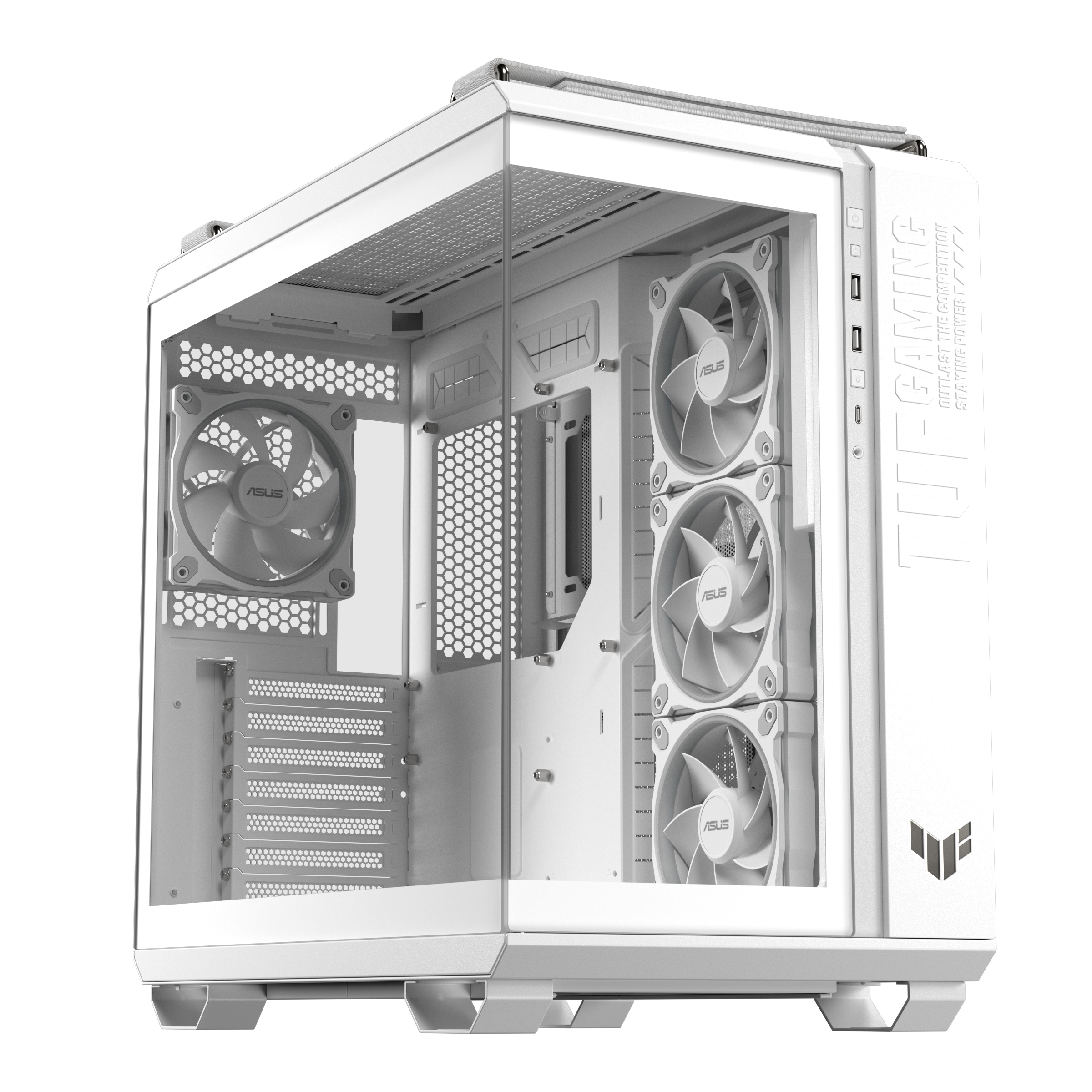 ASUS GEH TUF GAMING GT502 HORIZON TG ARGB WHITE