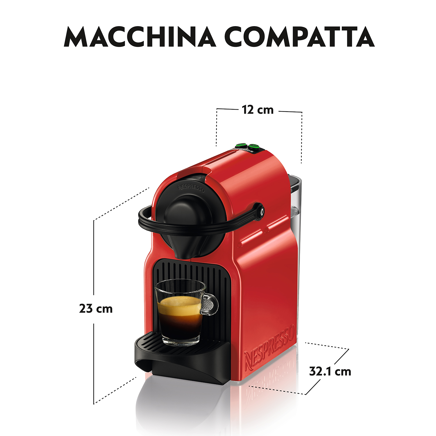Nespresso Inissia XN1005, Kapselmaschine