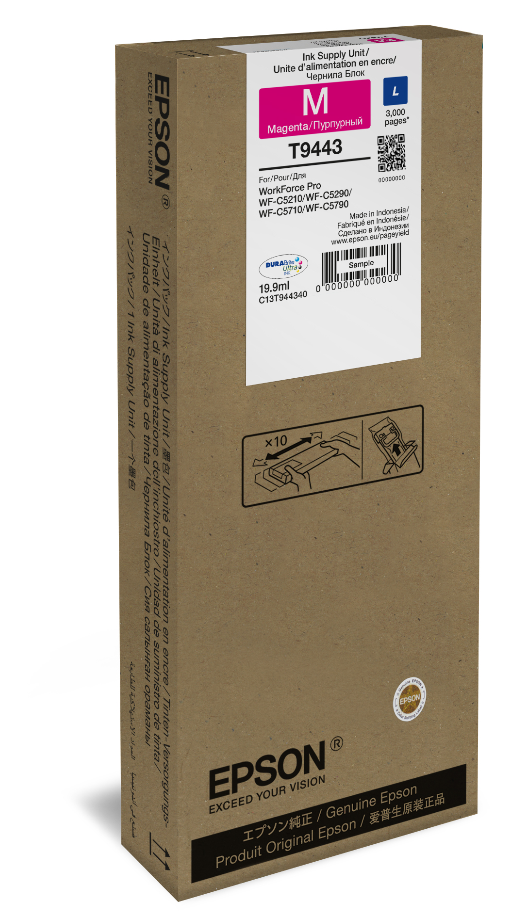 EPSON T9443L magenta Druckerpatrone