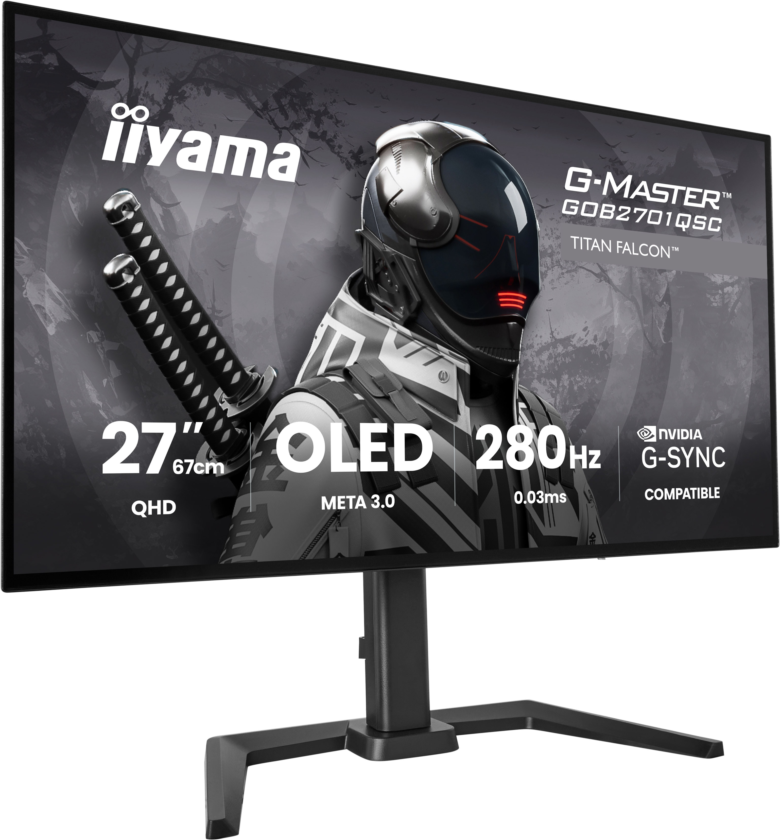 IIYAMA 68.6cm (27) GOB2701QSC-B1 16:9 2xHDMI+DP+USB-C Spk