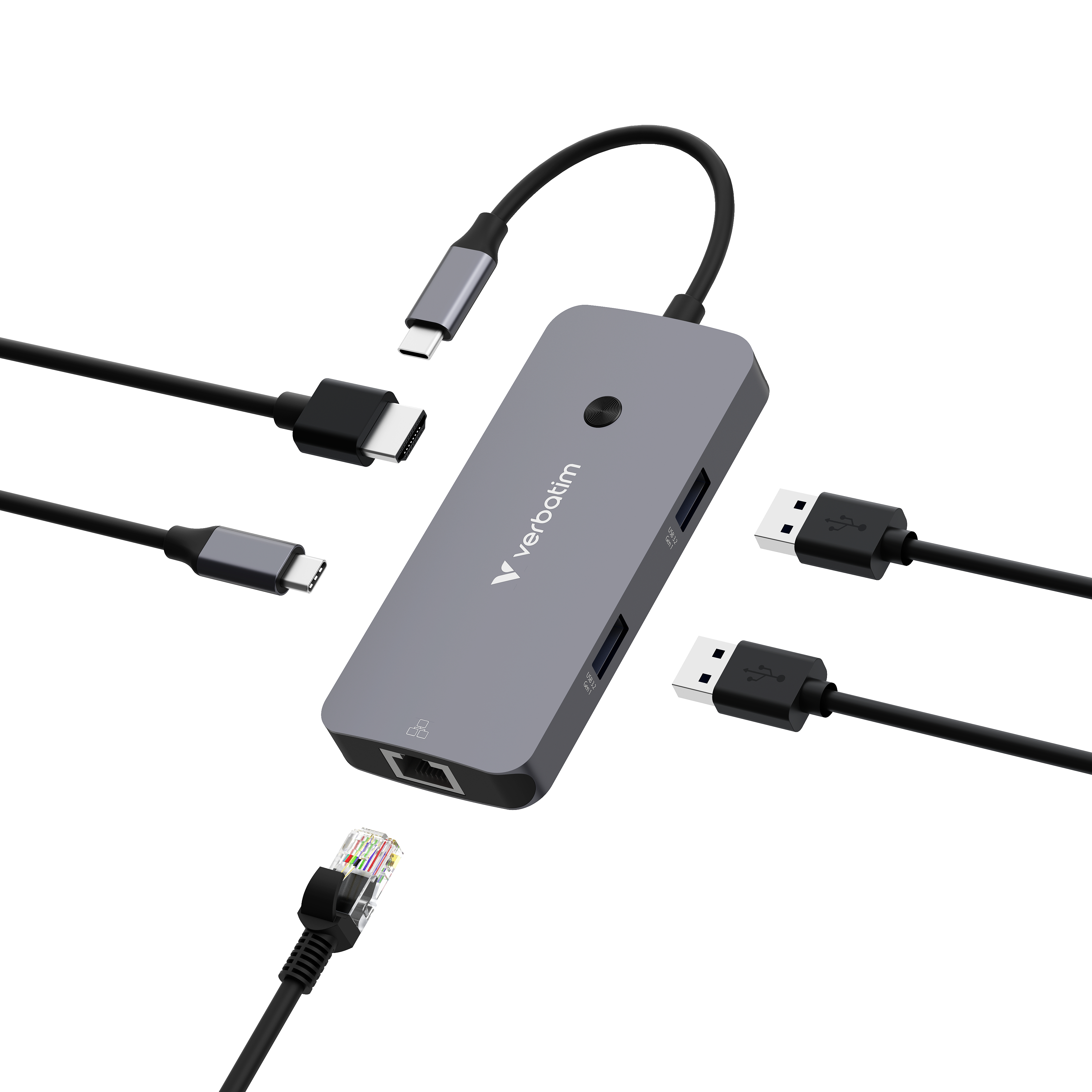 verbatim Multiport-Adapter CMH-05