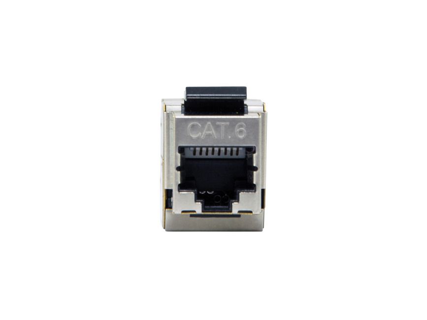 Equip Keystone-Koppler geschirmt Cat6 2xRJ45 8Stk sil