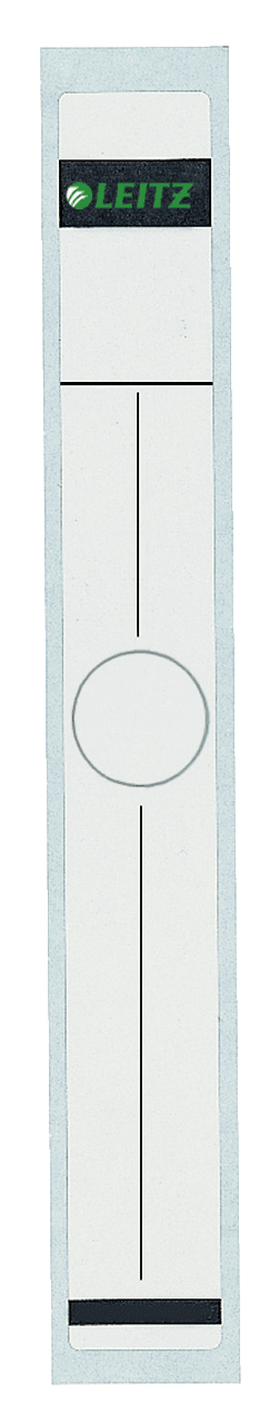 LEITZ Ordneretiketten 6094 grau für 5,0 cm Rückenbreite, 10 St.