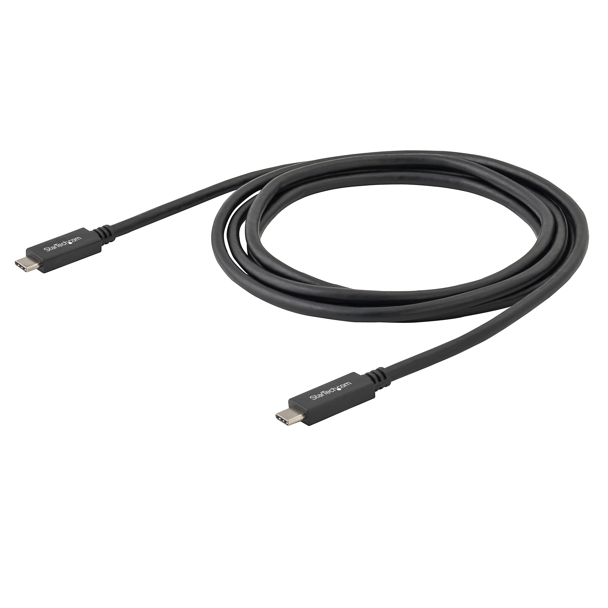 STARTECH.COM USB-C Cable with Power Delivery 3A - M/M - 2m 6ft. - USB 3.0 - USB-IF Certified