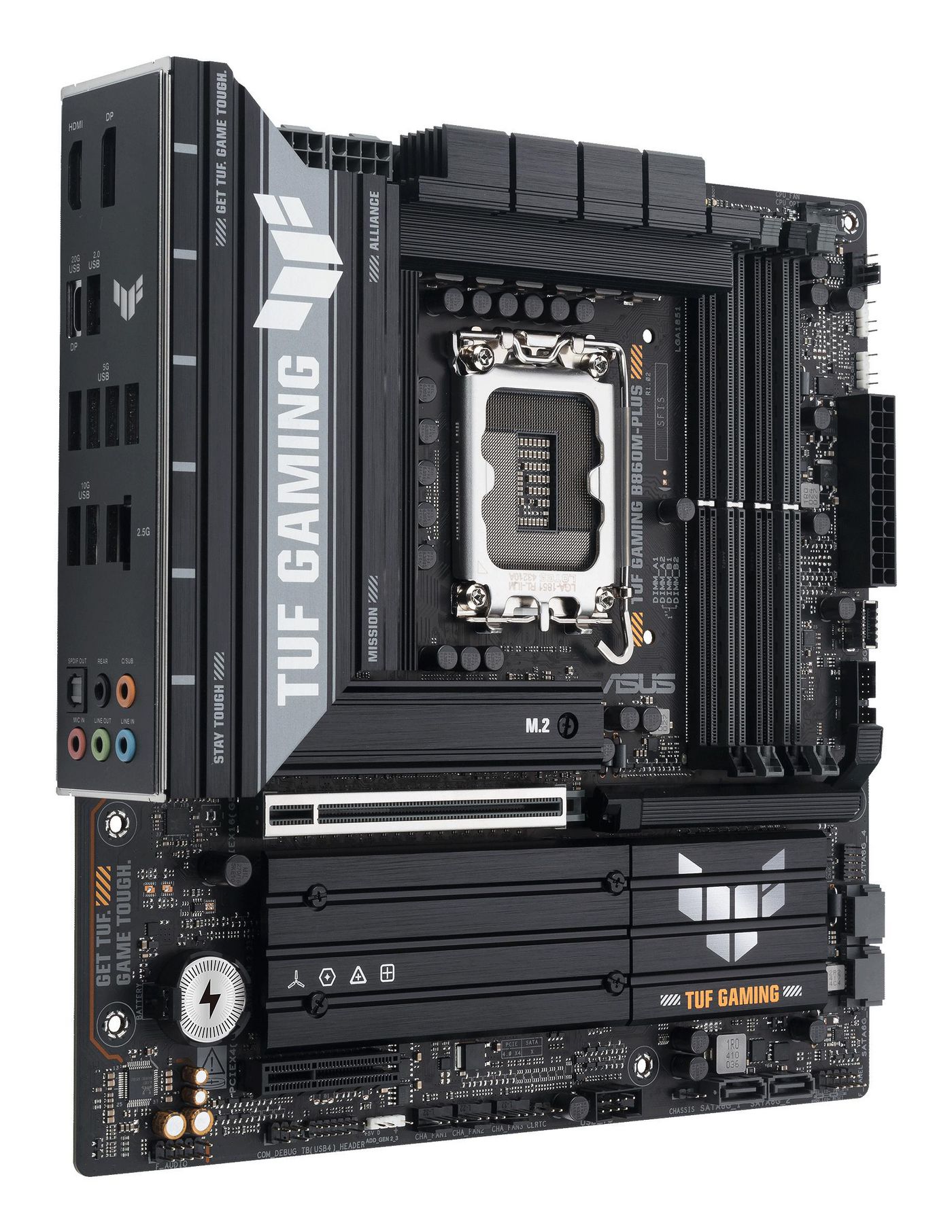 ASUS TUF GAMING B860M-PLUS (INTEL,1851,DDR5,mATX)