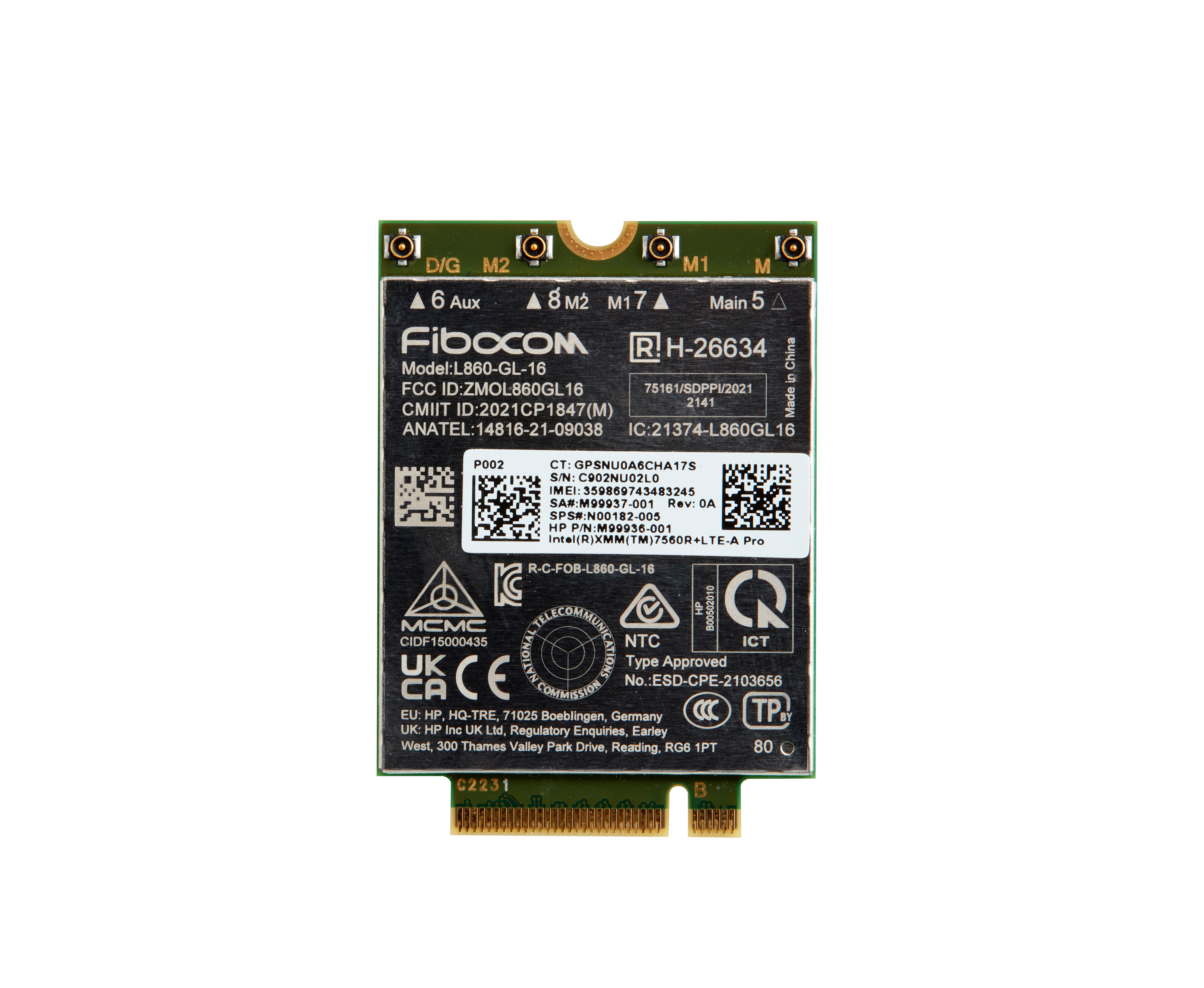 HP 4G LTE-AP WWAN