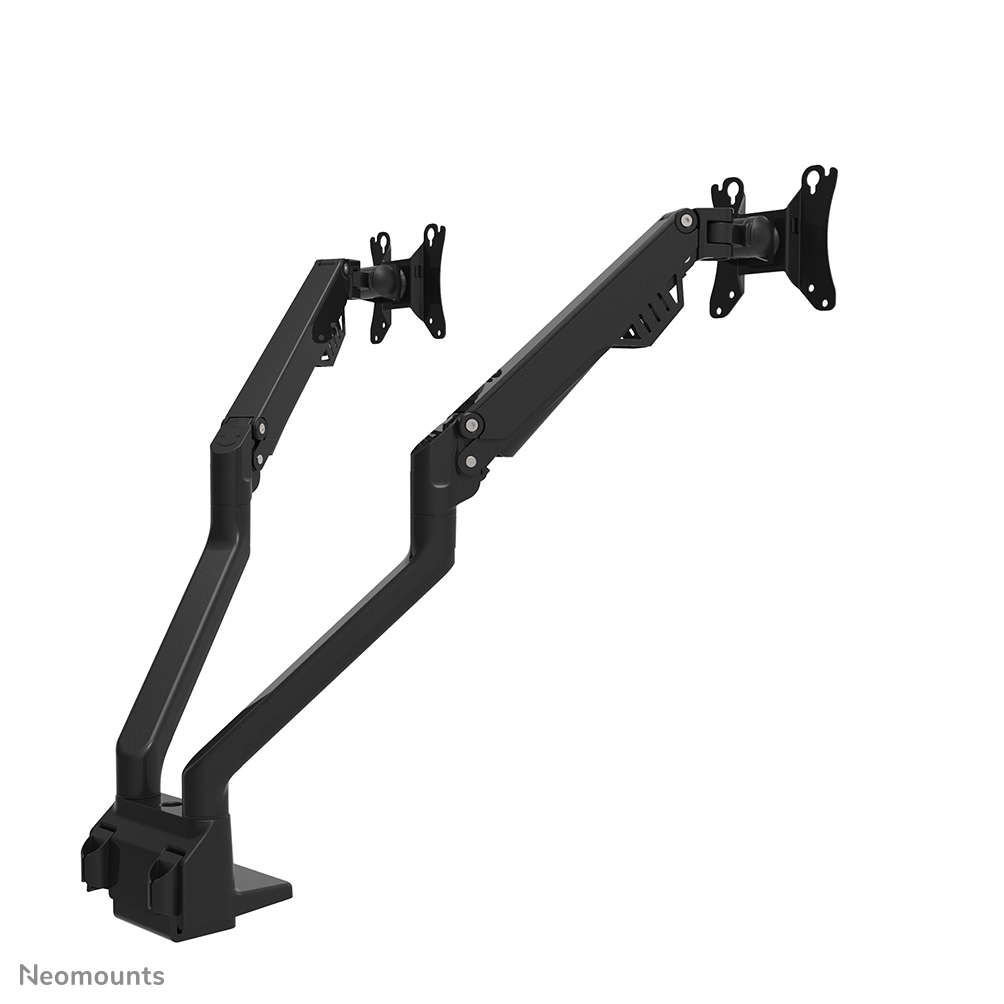 NEOMOUNTS Flat Screen Dual Desk Mount 25,4-81,28cm 10-32Zoll clamp/grommet Black