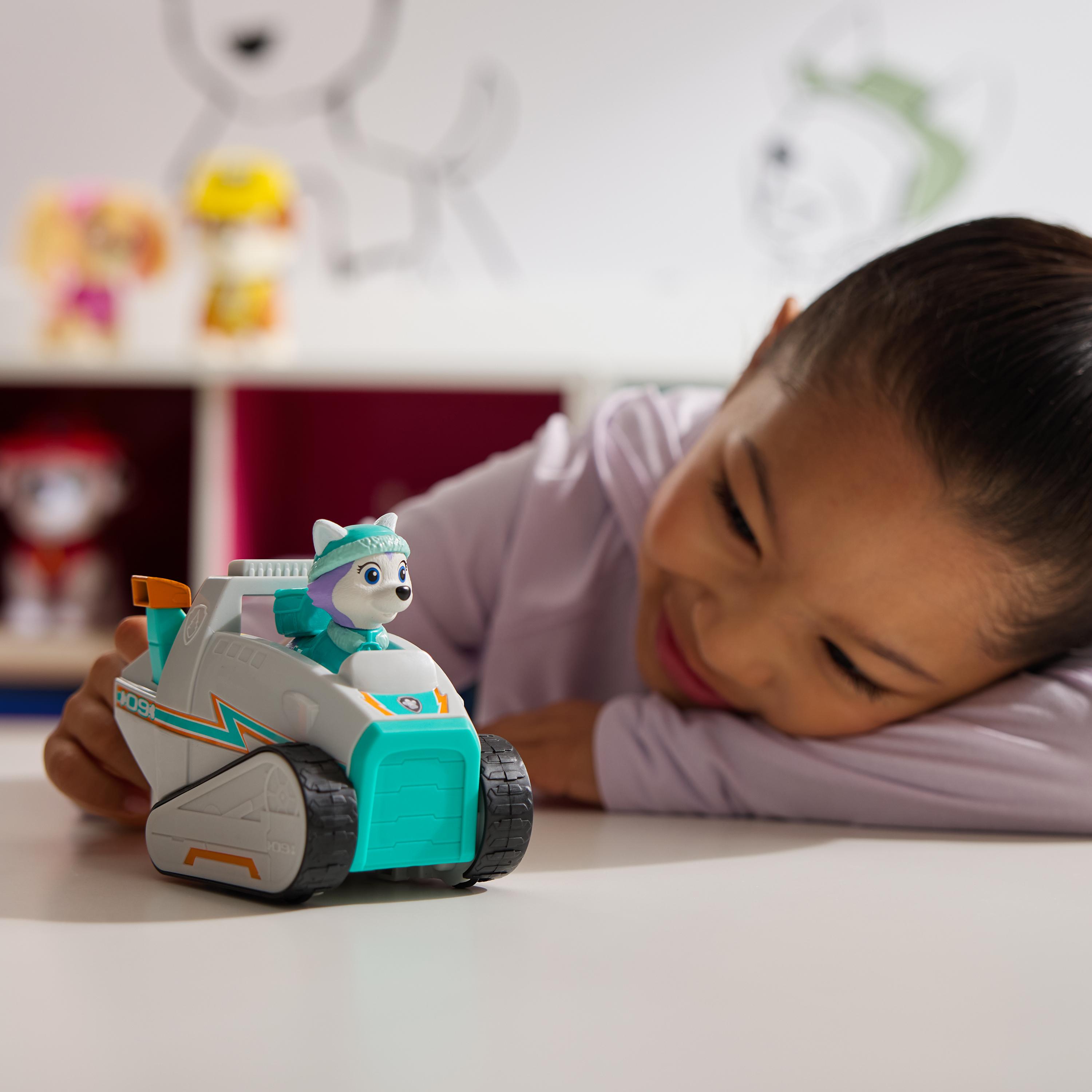 Paw Patrol - Schneemobil mit Everest Spielfigur, Spielfahrzeug