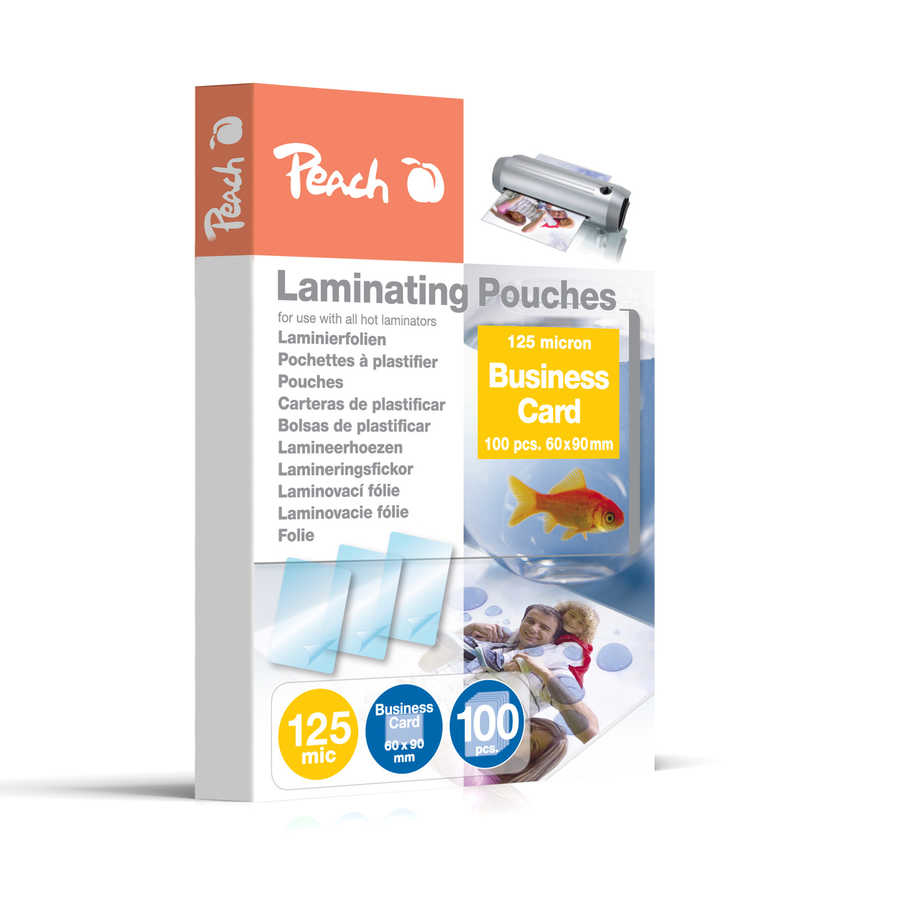 Laminierfolie 60x90mm Business Card 125mic PP525-08, Folien