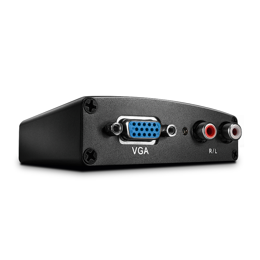 LINDY VGA + Audio an HDMI Konverter Maximale Aufloesung 1080p keine Skalierung