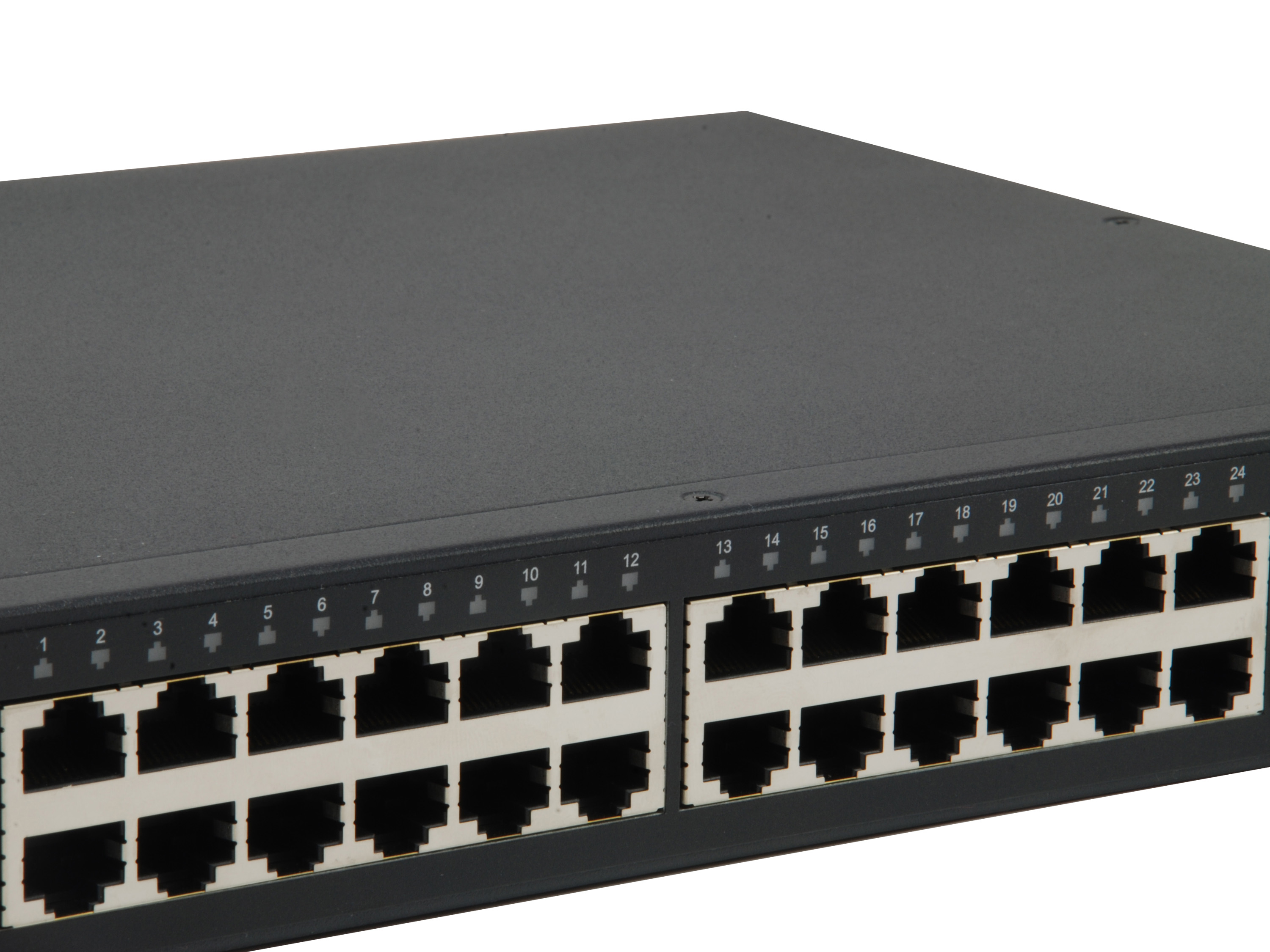 LevelOne Switch 24xGE/2x10GSFP+ KILBY 19 Managed L2